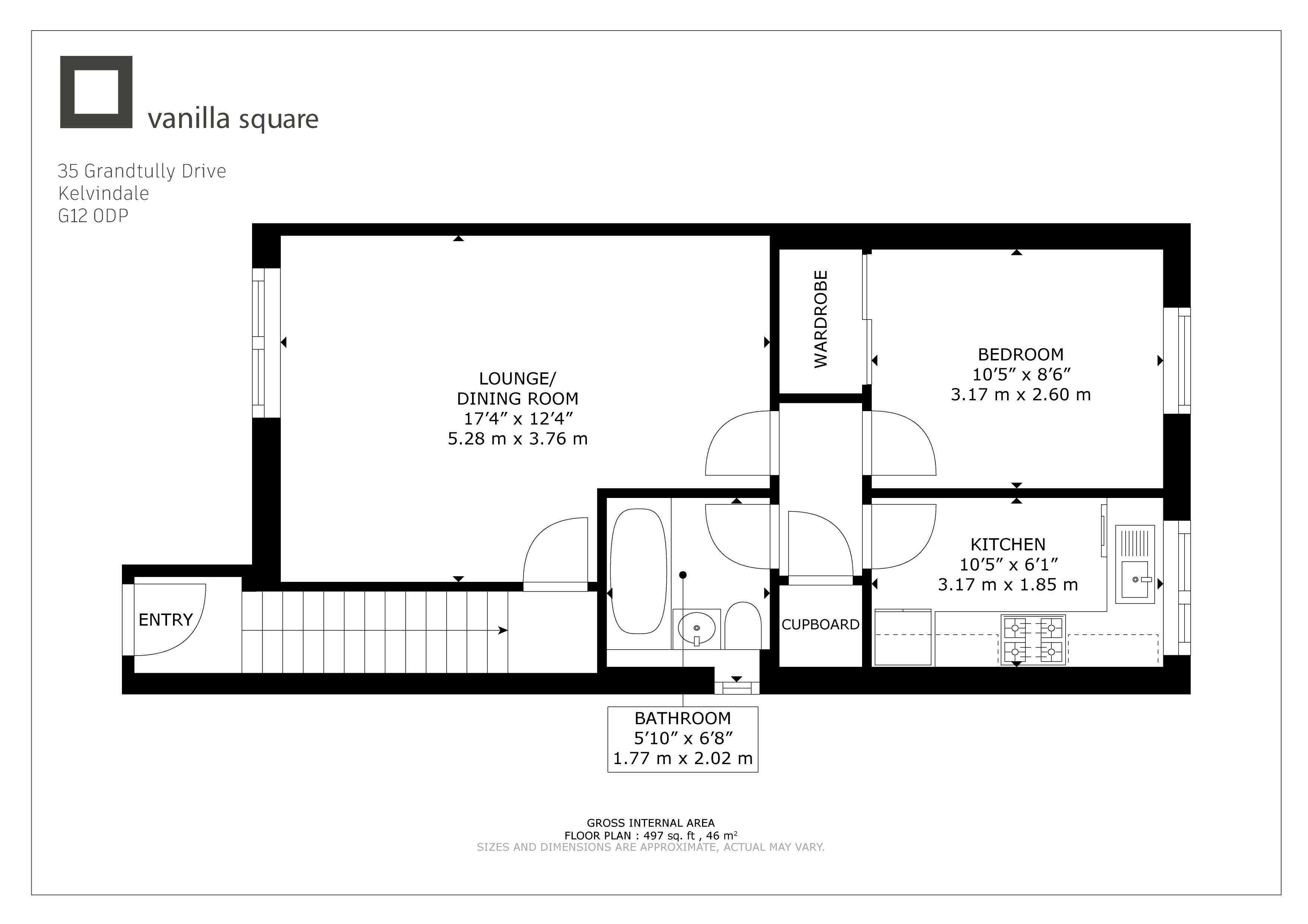 Grandtully Drive, Glasgow floorplan