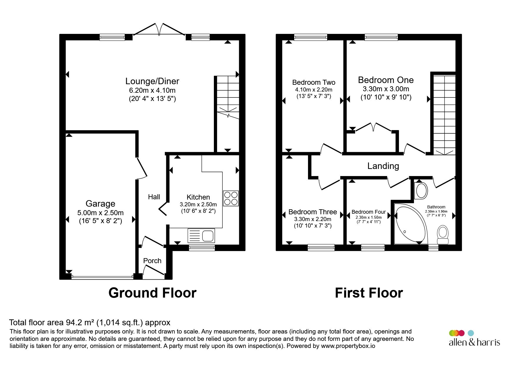 58, Nightingale Avenue, Frome floorplan