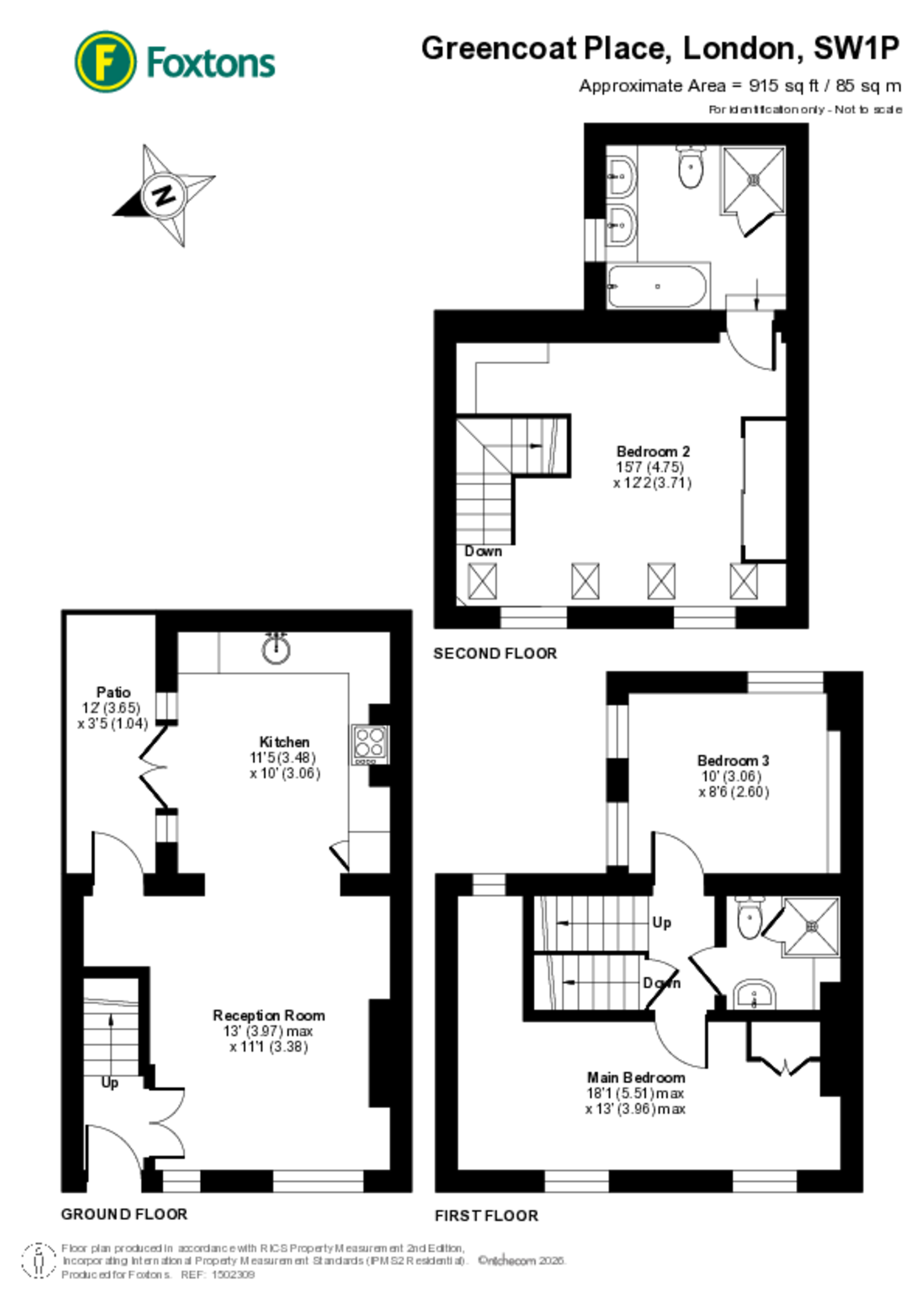 Greencoat Place, Westminster floorplan
