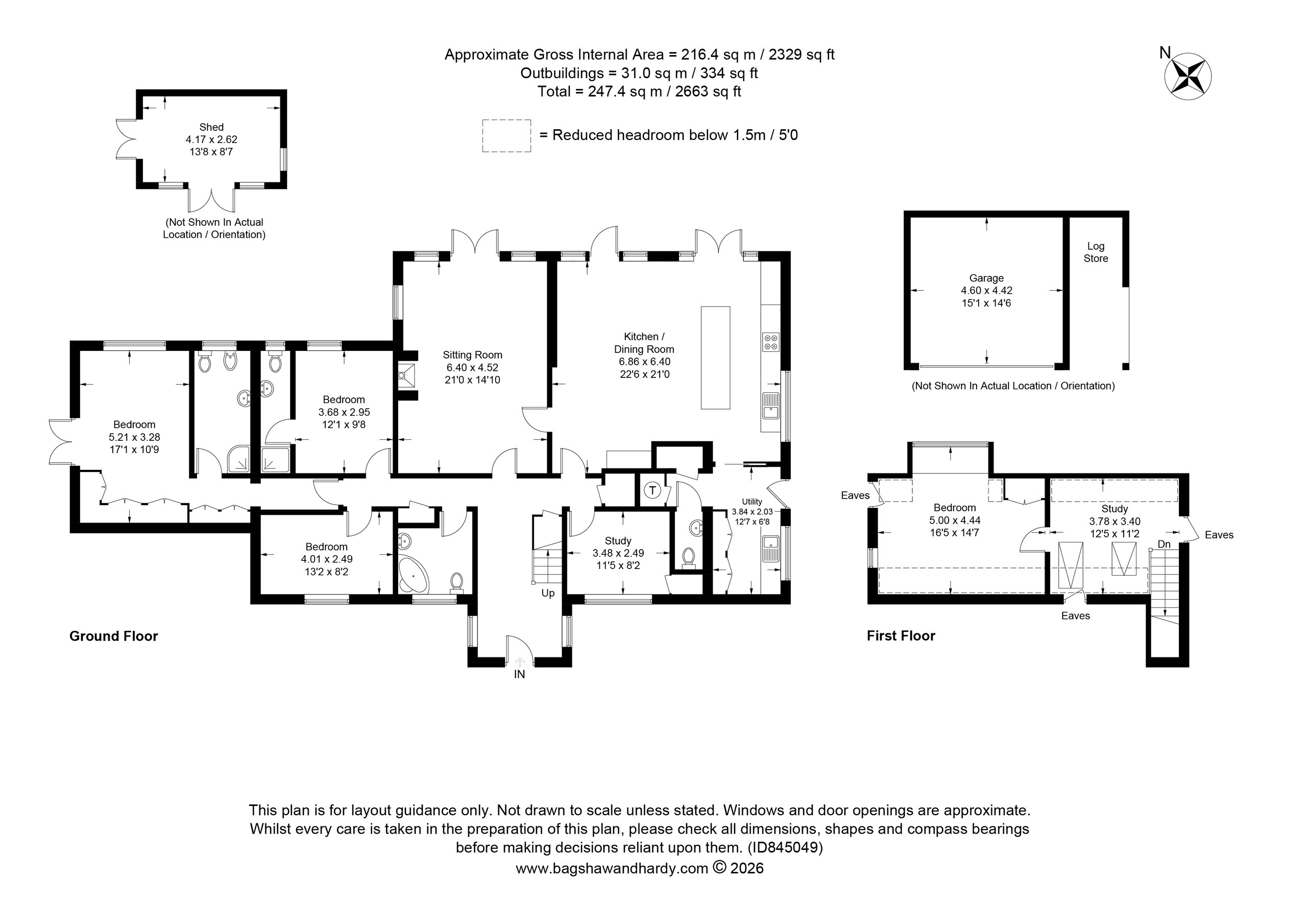 Shingle Barn Farm, Edenbridge floorplan