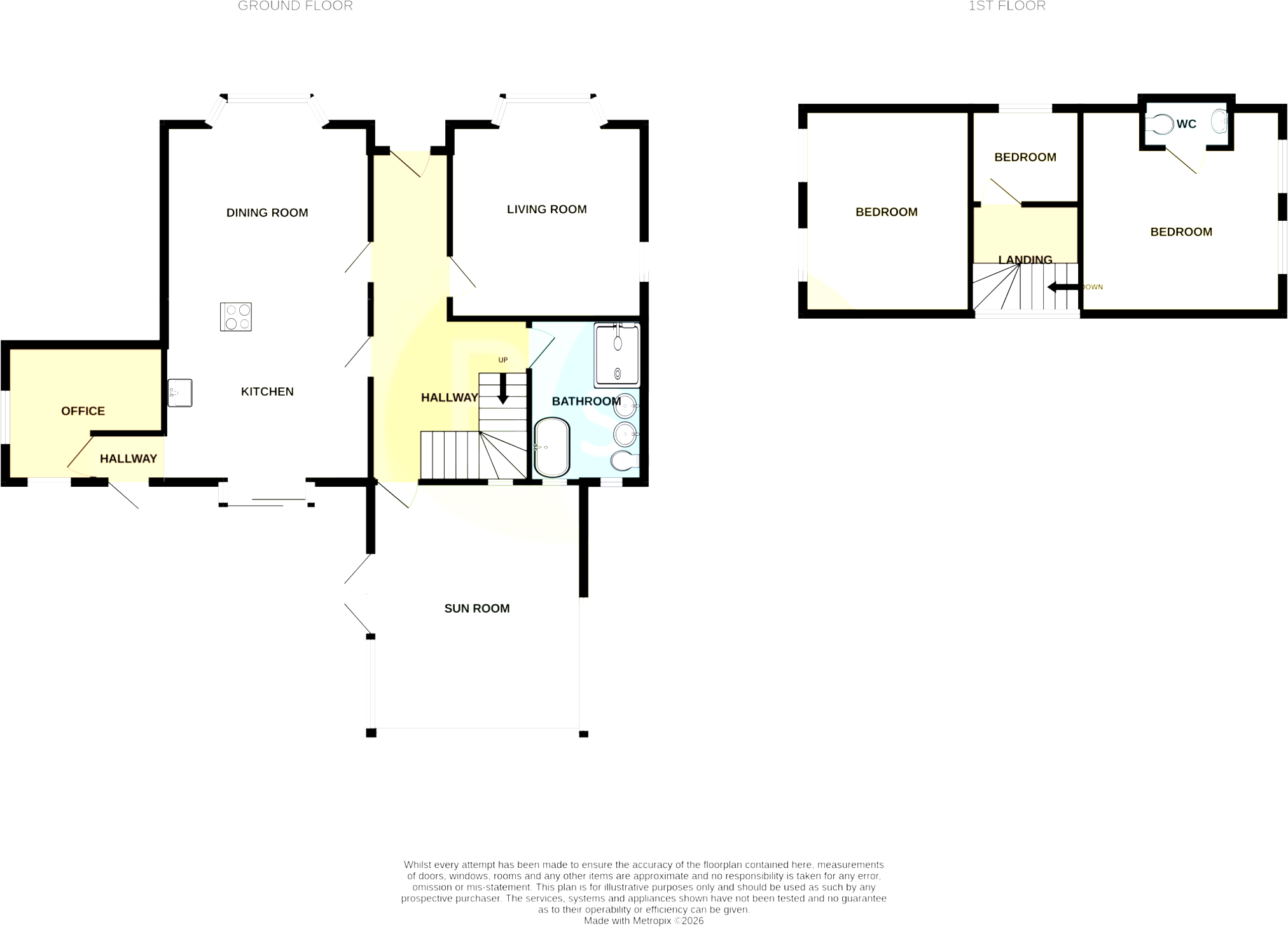 59, Station Street, Mexborough floorplan