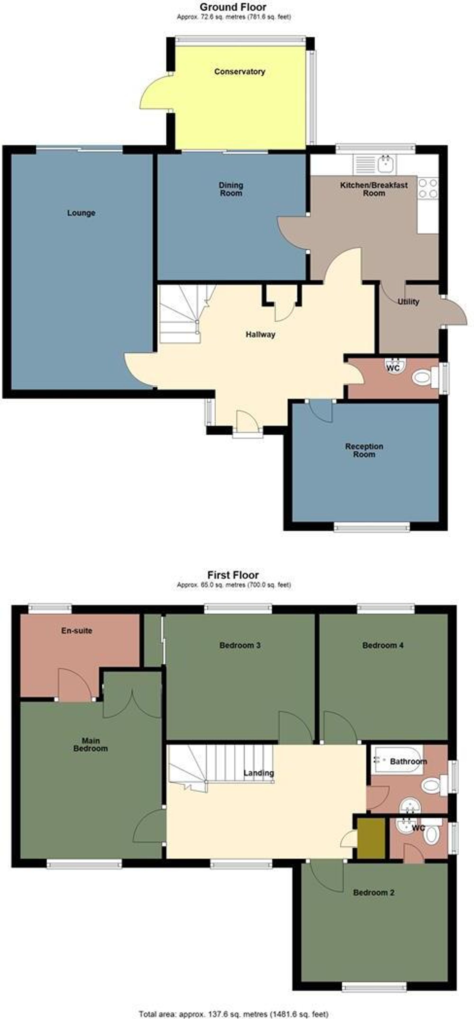 8, Princess Drive, Neath floorplan