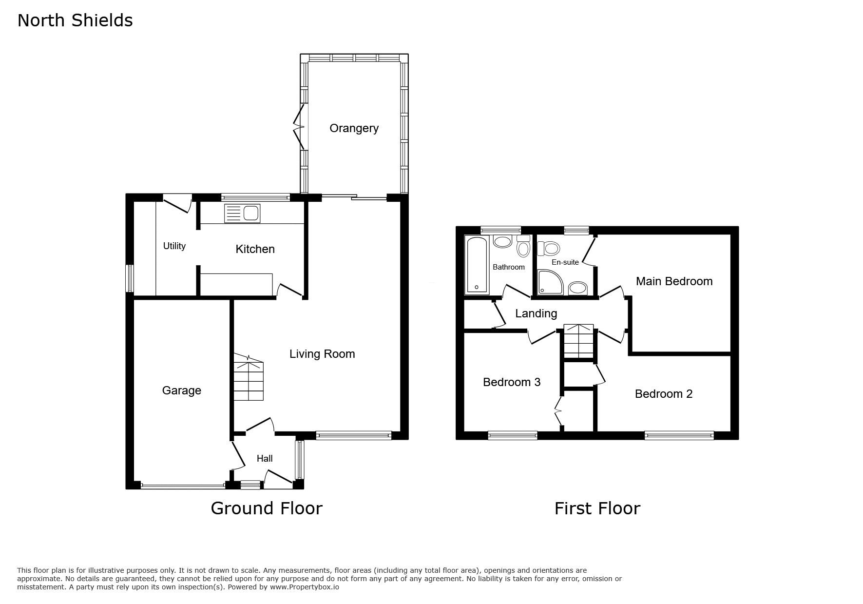 189, Abbots Way, North Shields floorplan
