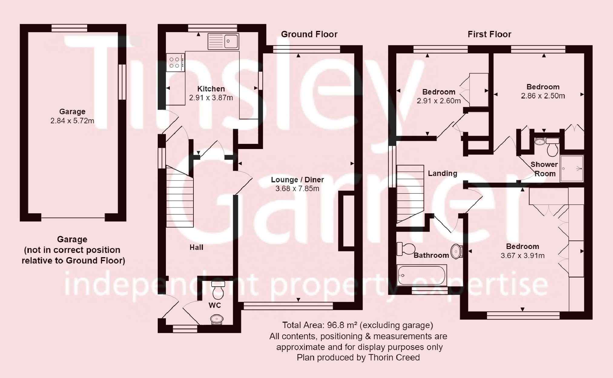 3 Bedrooms Semi-detached house for sale in Meaford Road, Barlaston, Stoke-On-Trent ST12