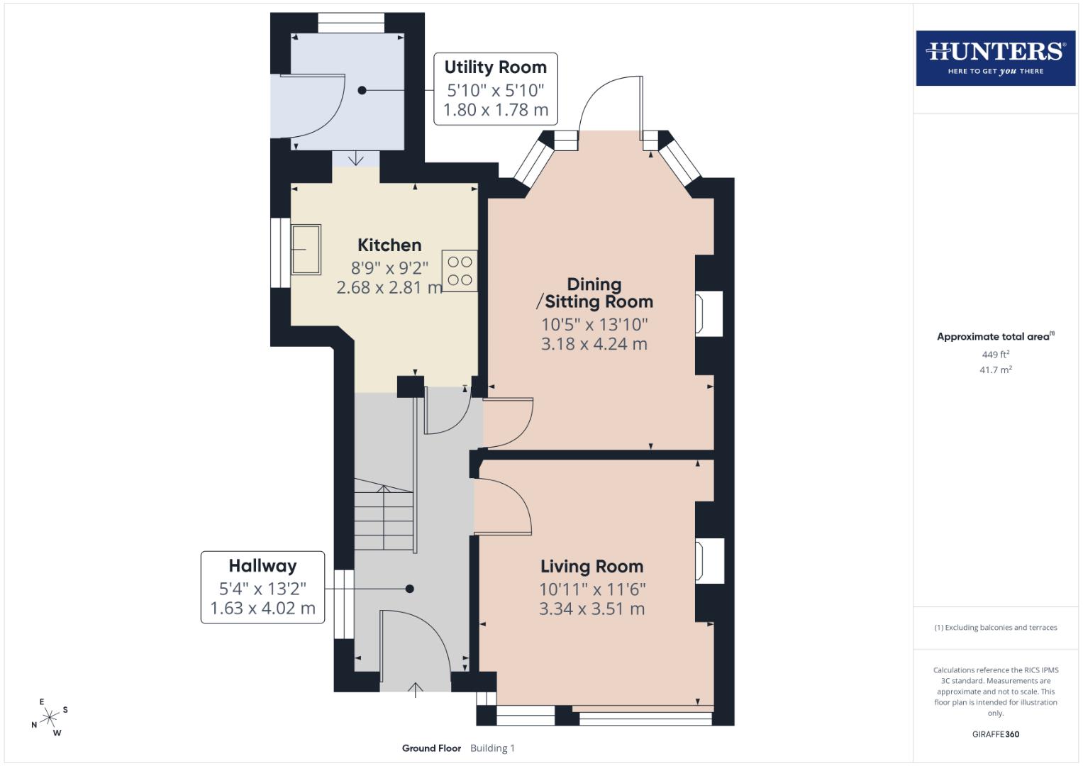 2, Lansdowne Crescent, Carlisle floorplan