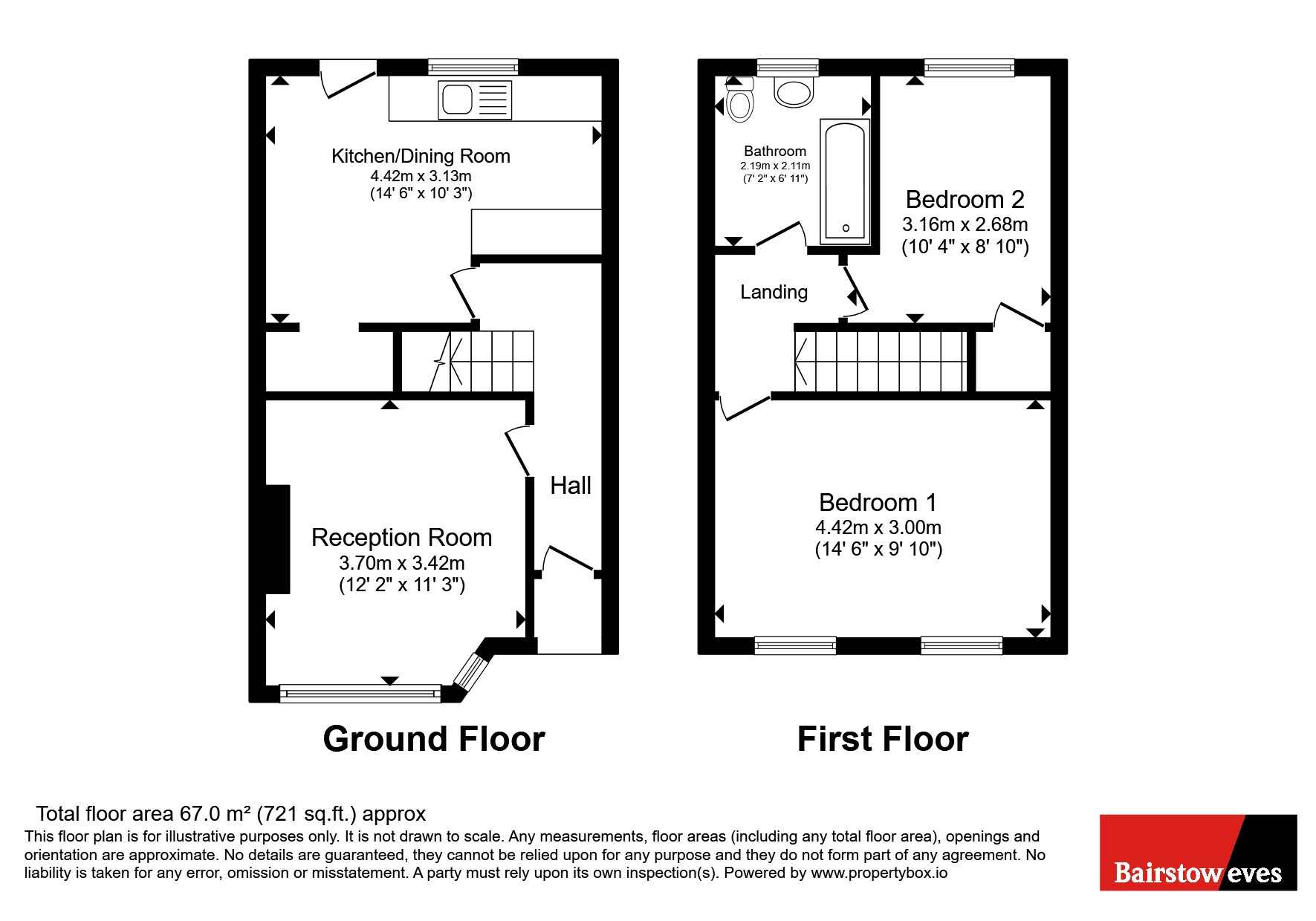 259, Dersingham Avenue, London floorplan