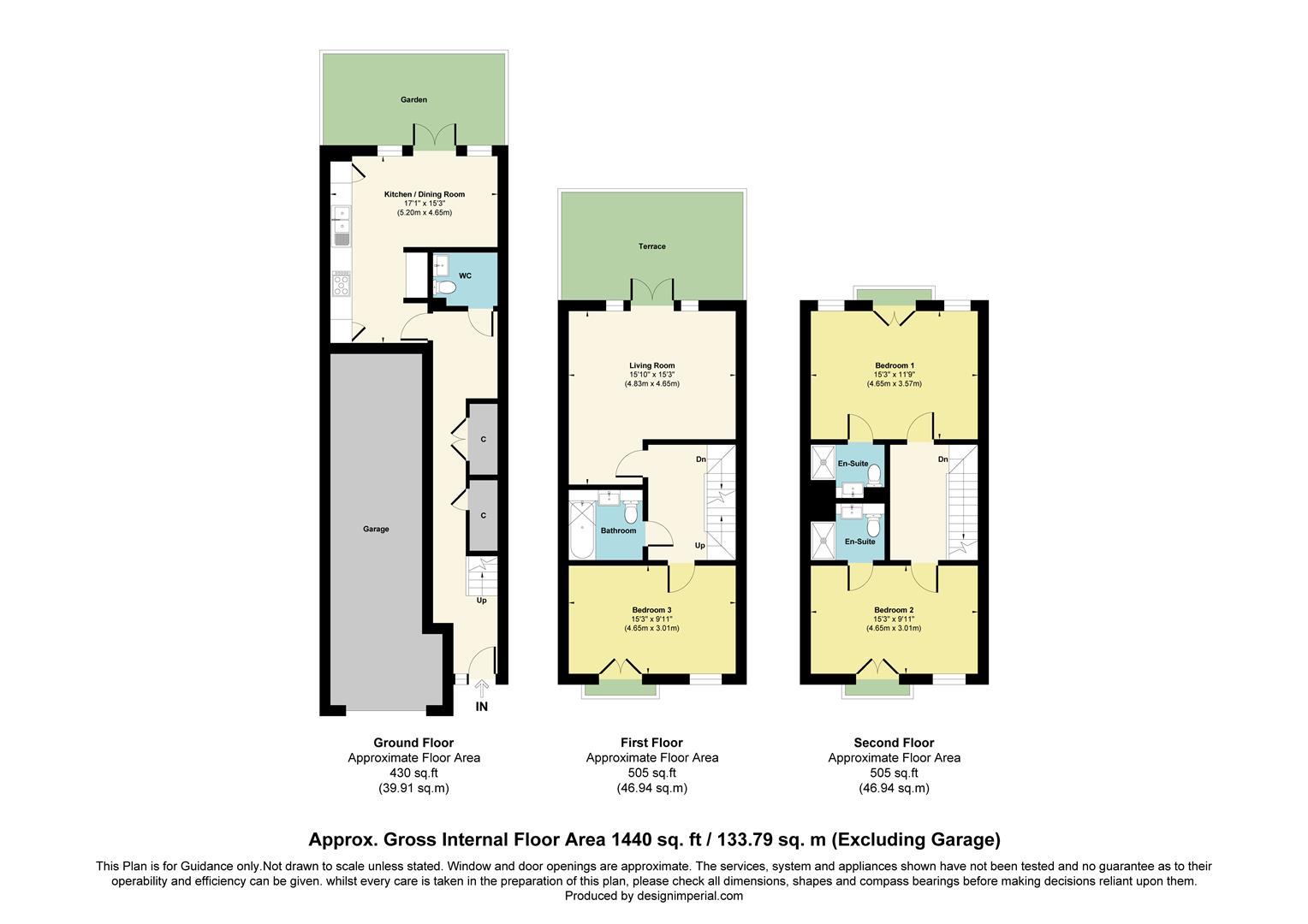 9, Daffodil Close, Mitcham Junction floorplan