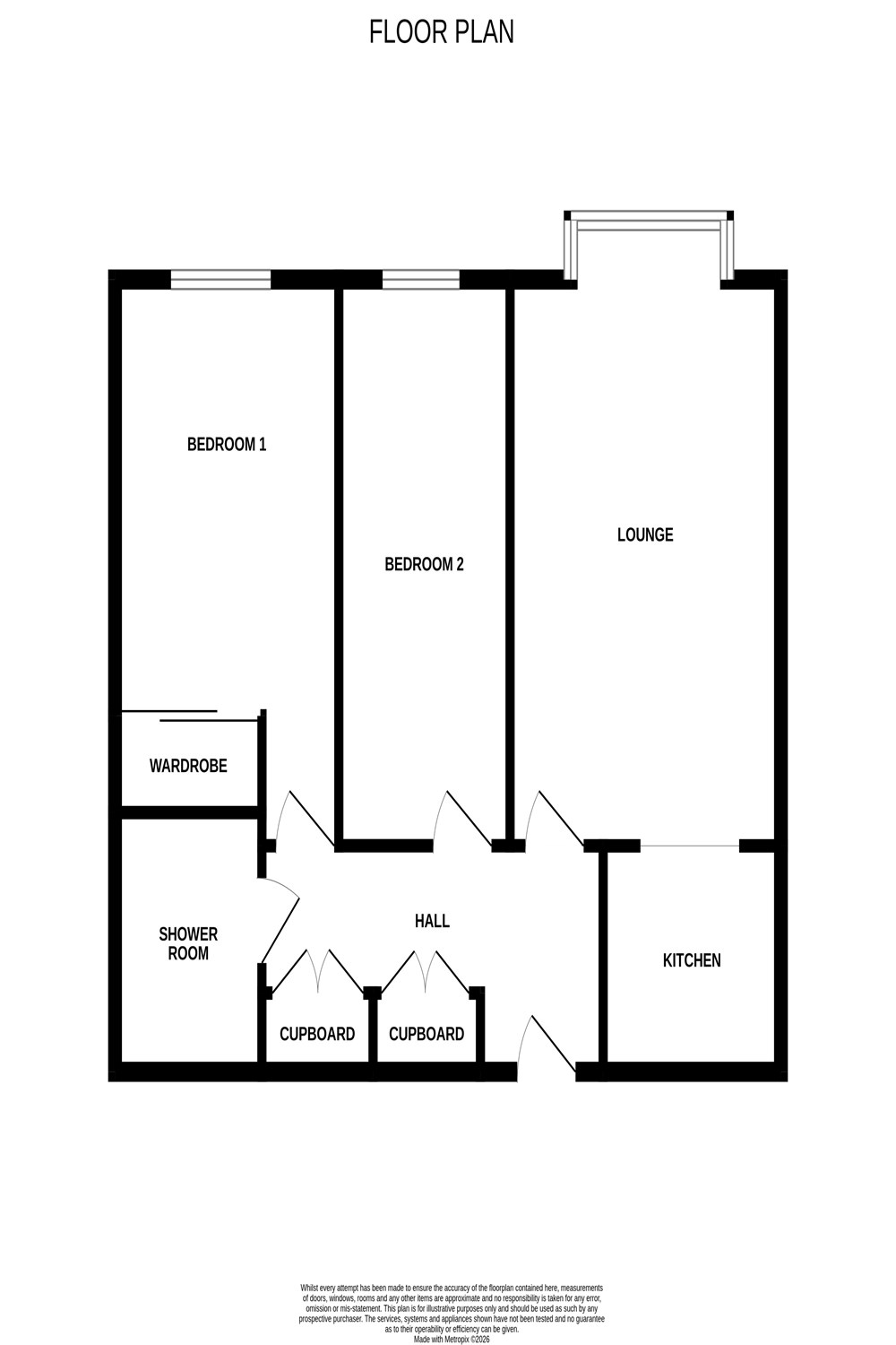 12, Roberts Court, Baddow Road, Chelmsford floorplan