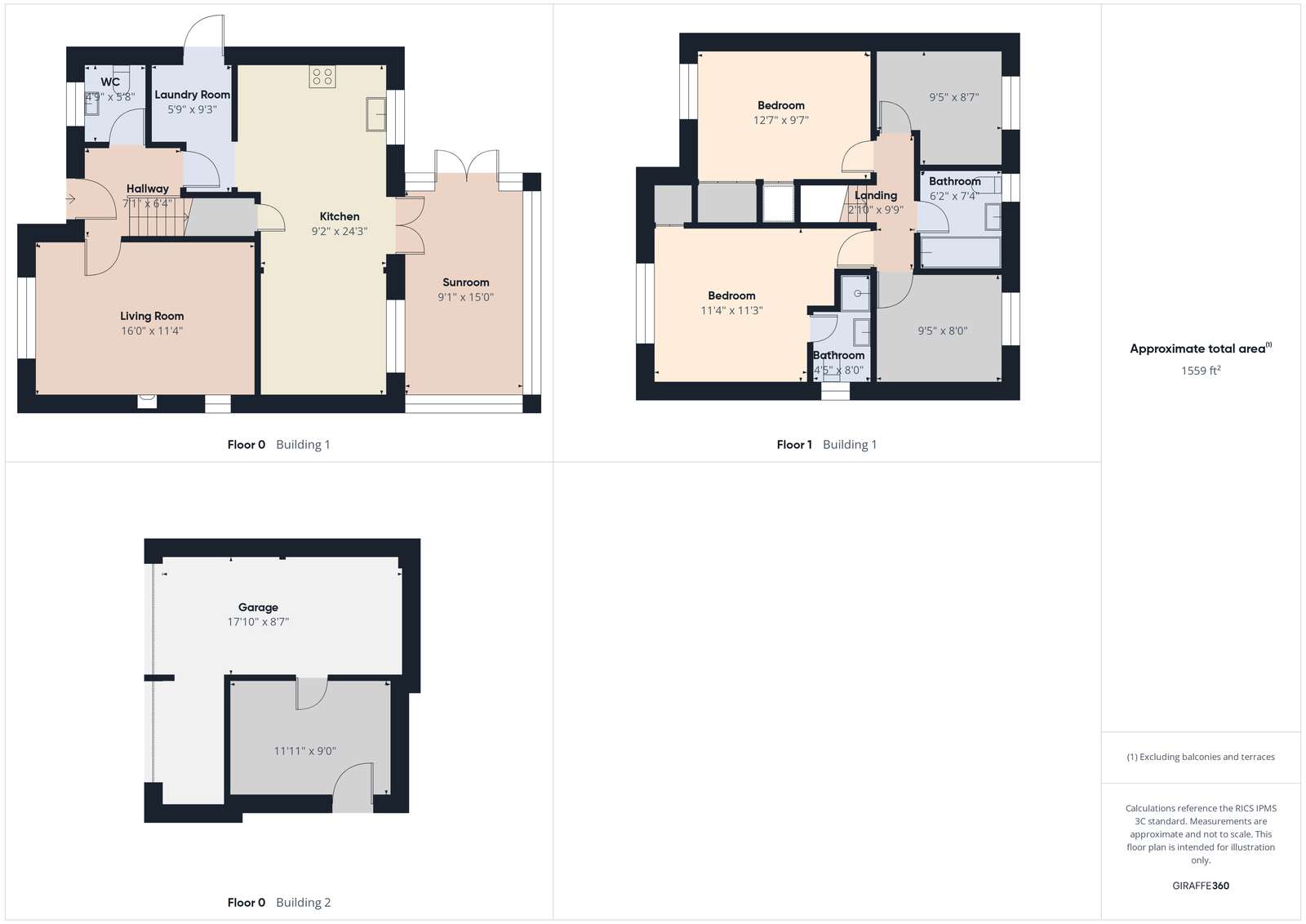 1, Meadowfield, Upholland floorplan