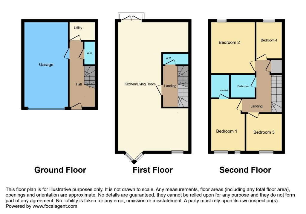 38, Vicarage Drive, Mitcheldean floorplan