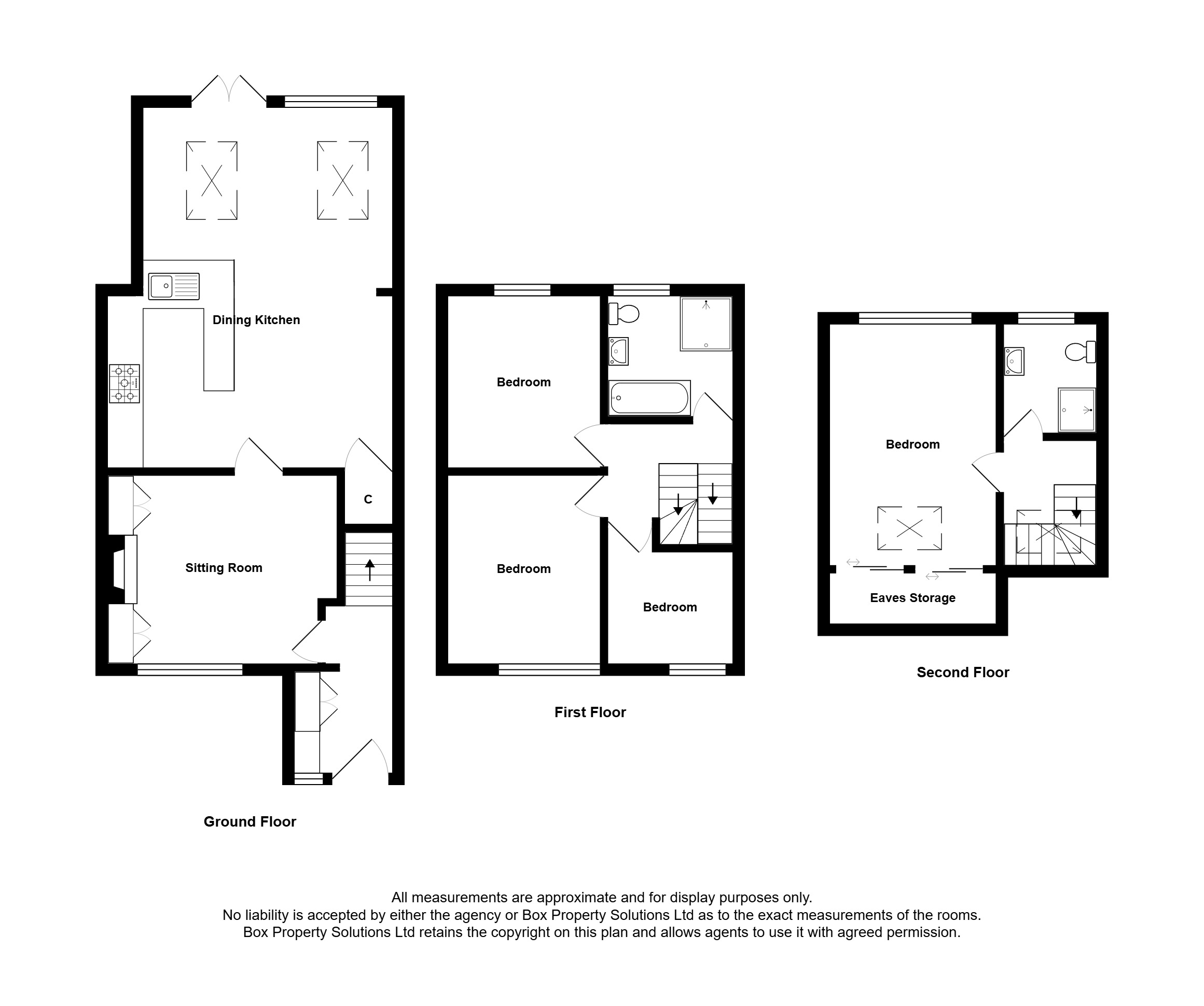 36, Moor Lane, Ilkley floorplan