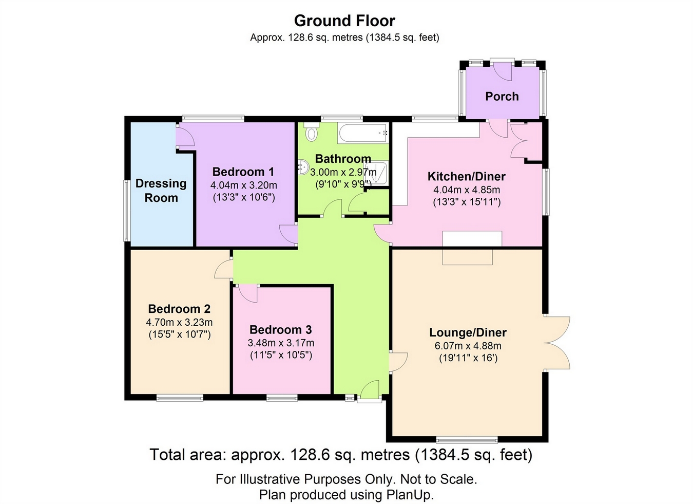 3 Bedrooms Detached bungalow to rent in Wotton Road, Iron Acton, South Gloucestershire BS37