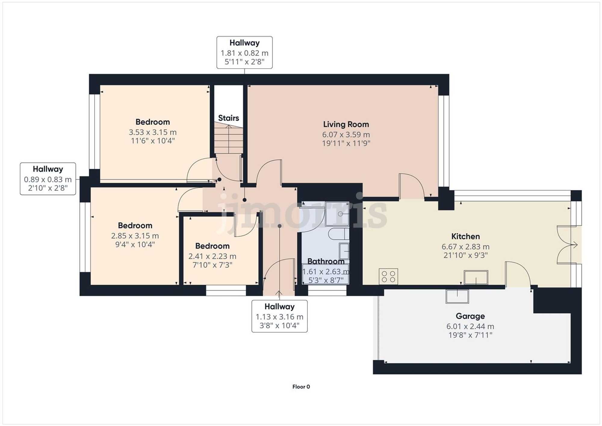 22 Heol Y Graig, Cardigan floorplan