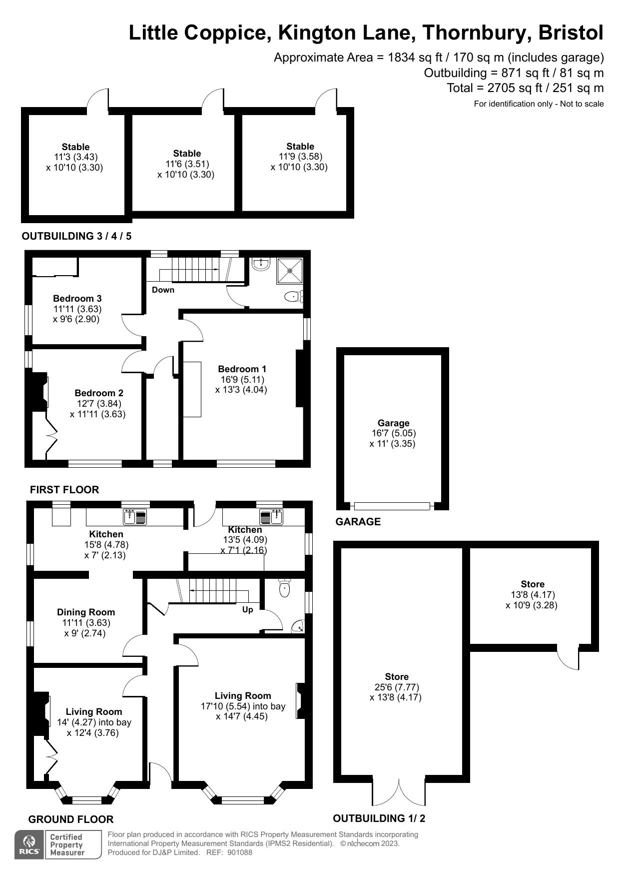 Kington Lane, Thornbury BS35, 3 bedroom detached house for sale