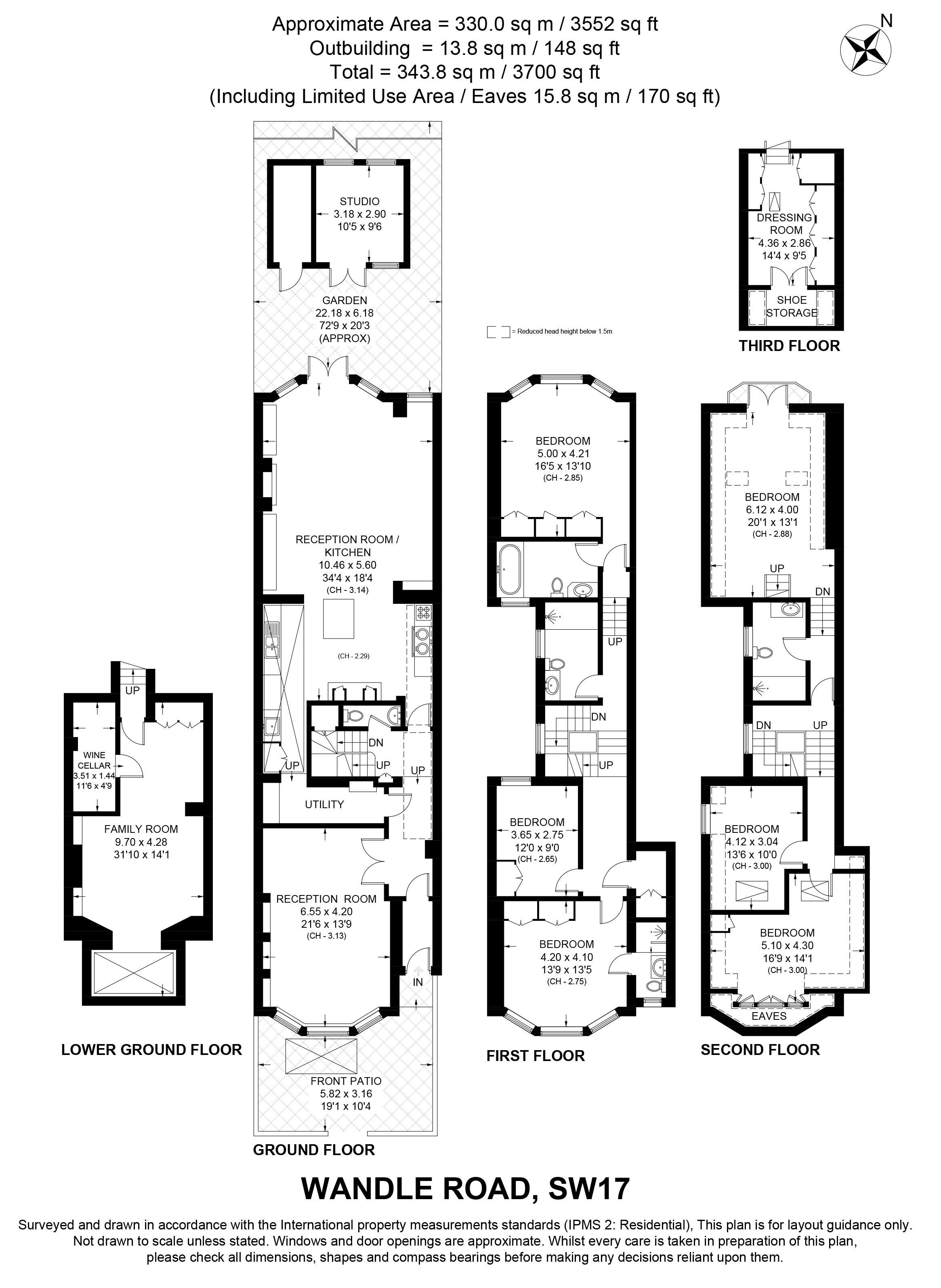 34, Wandle Road, London floorplan