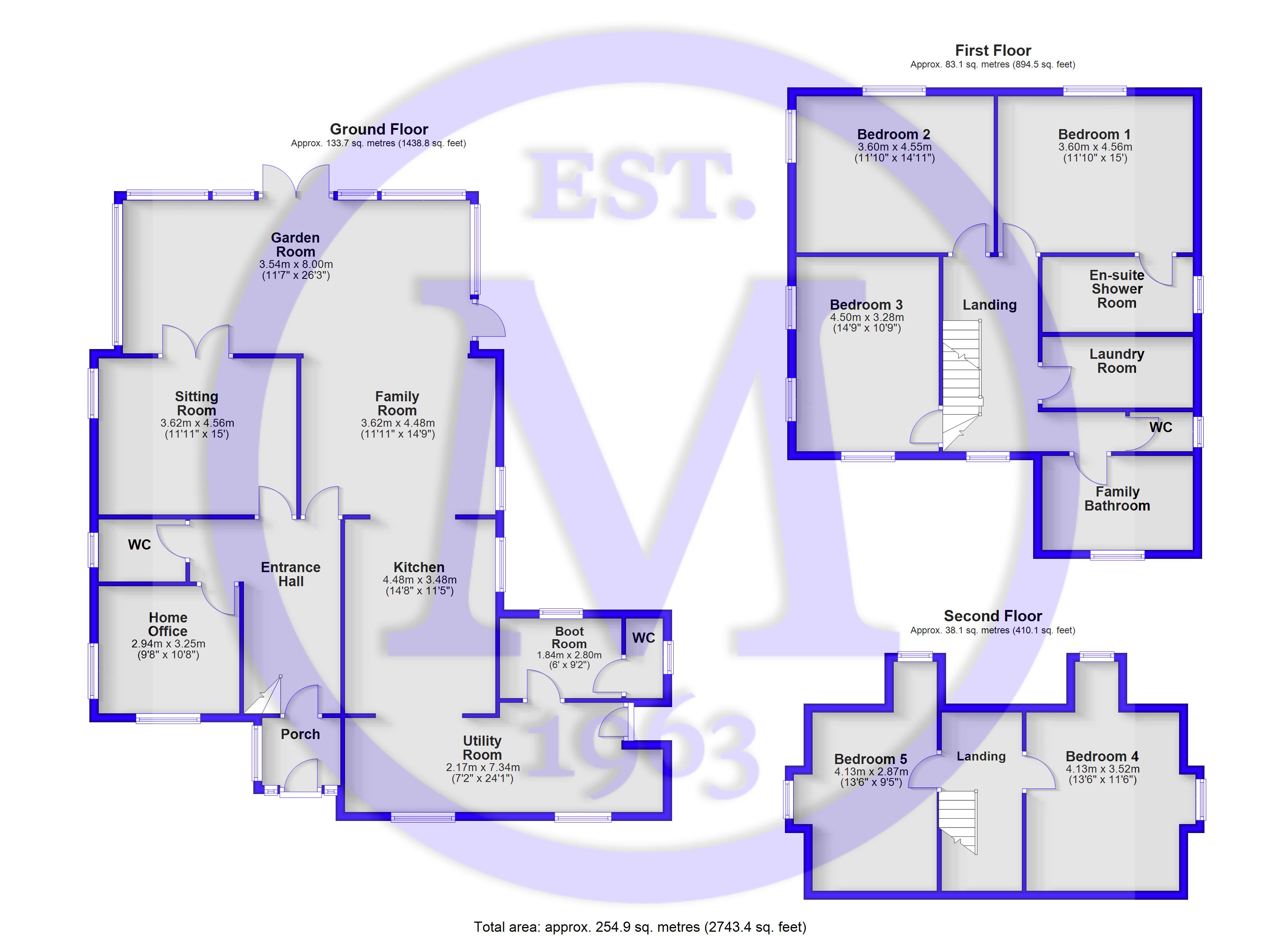 Coningsley House,, Vaggs Lane, Lymington floorplan