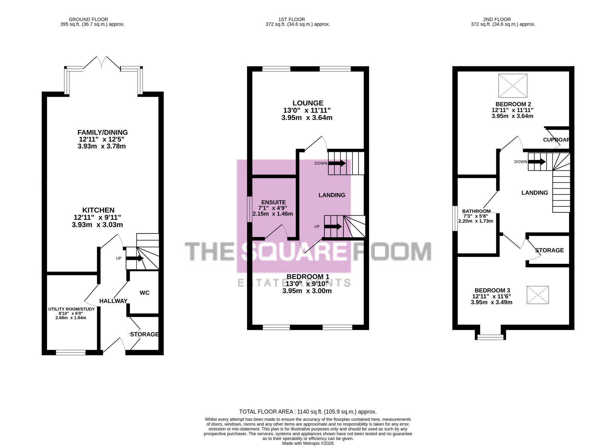 10, Muirhead Lane, Richmond Point, St Annes floorplan