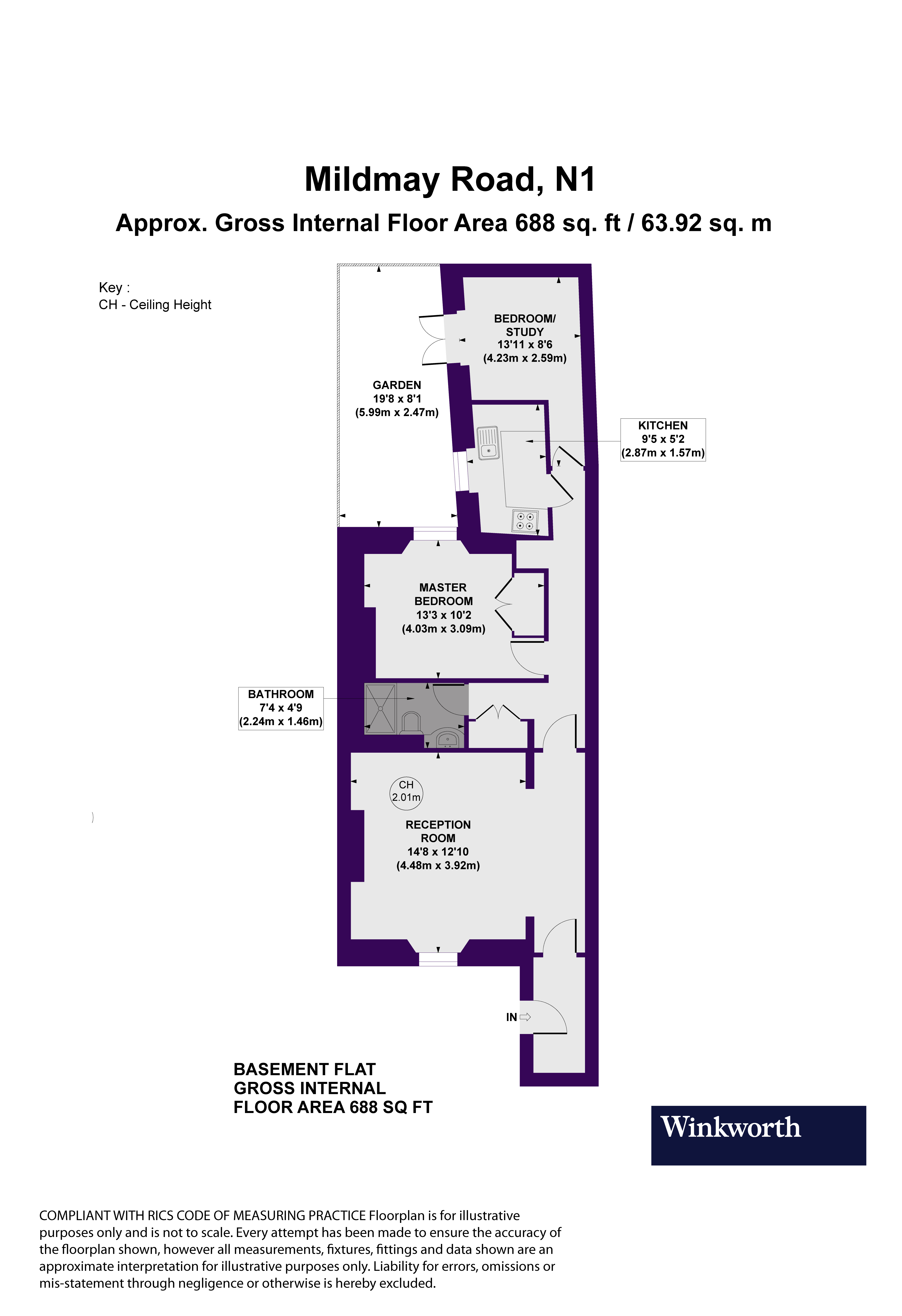 2 bed flat for sale in Mildmay Road, London N1 68720135 Zoopla