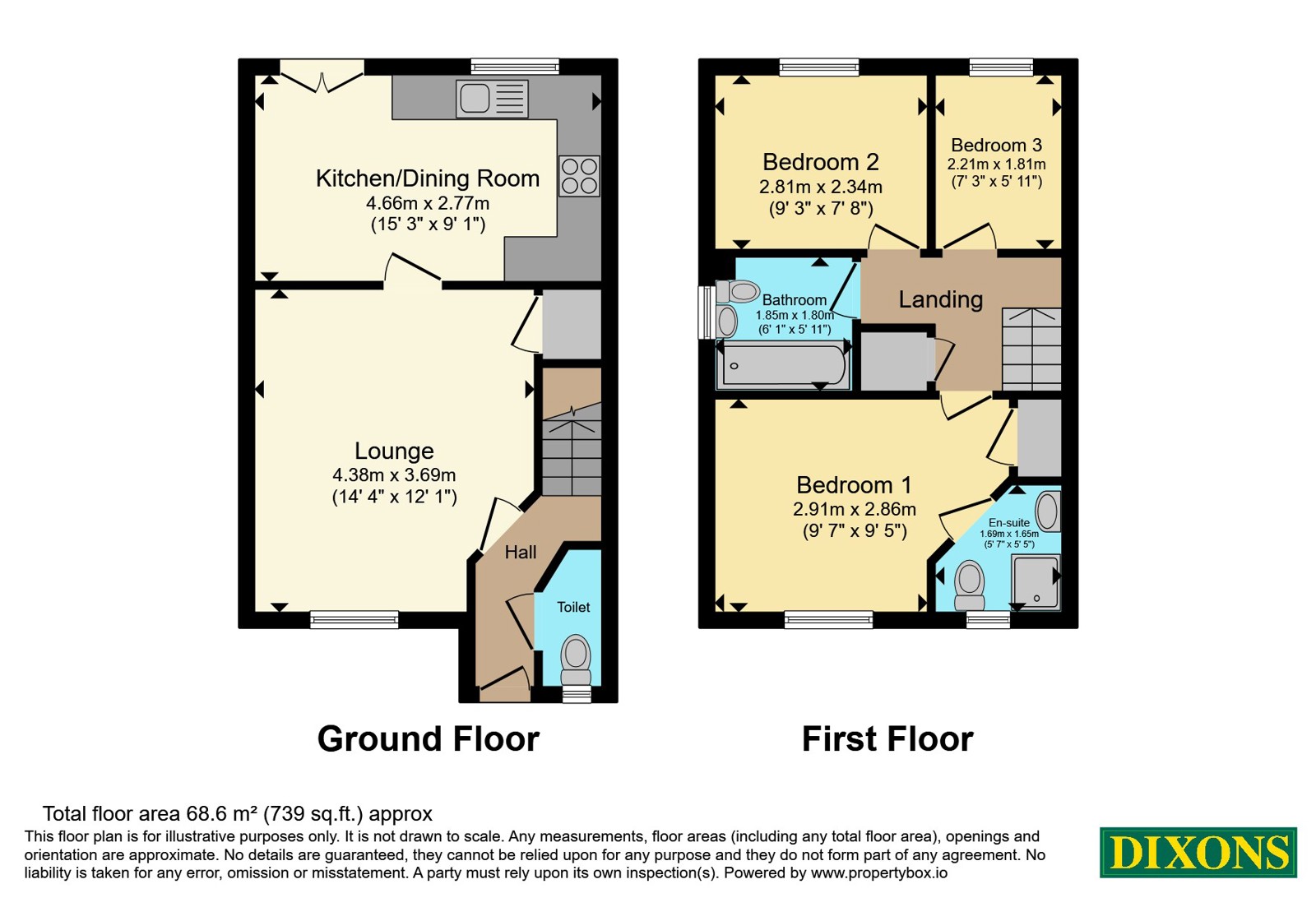 11, Parkesine Lane, West Midlands floorplan