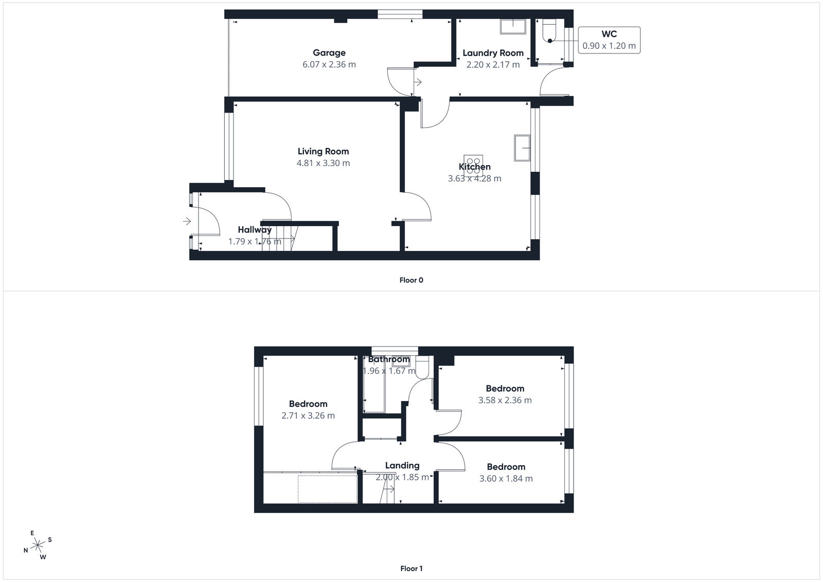 Queens Acre, Newnham floorplan