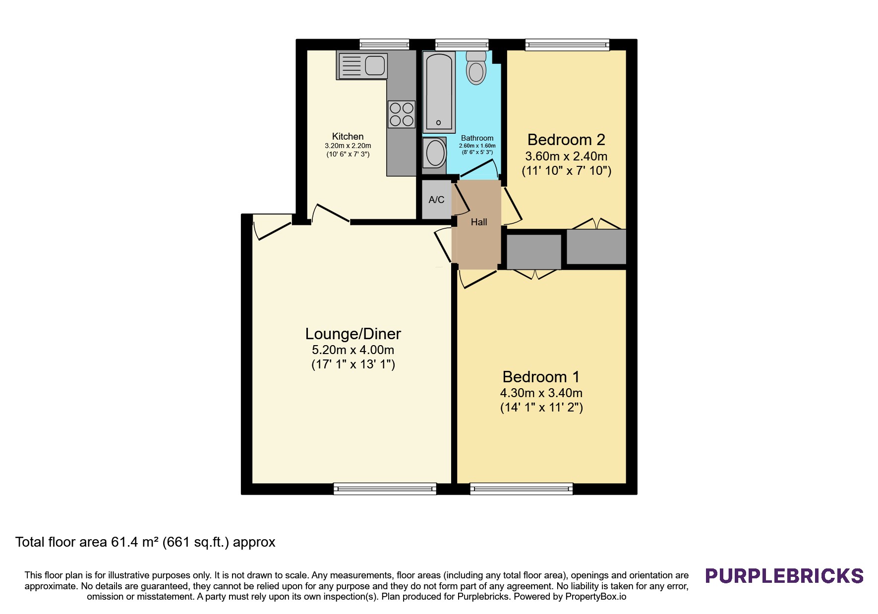 182, Wadsley Lane, Sheffield floorplan