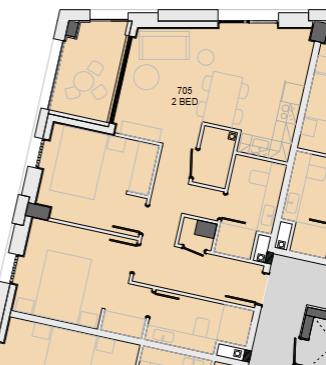 Ancoats Gardens, AG-705, Bendix St, Manchester floorplan