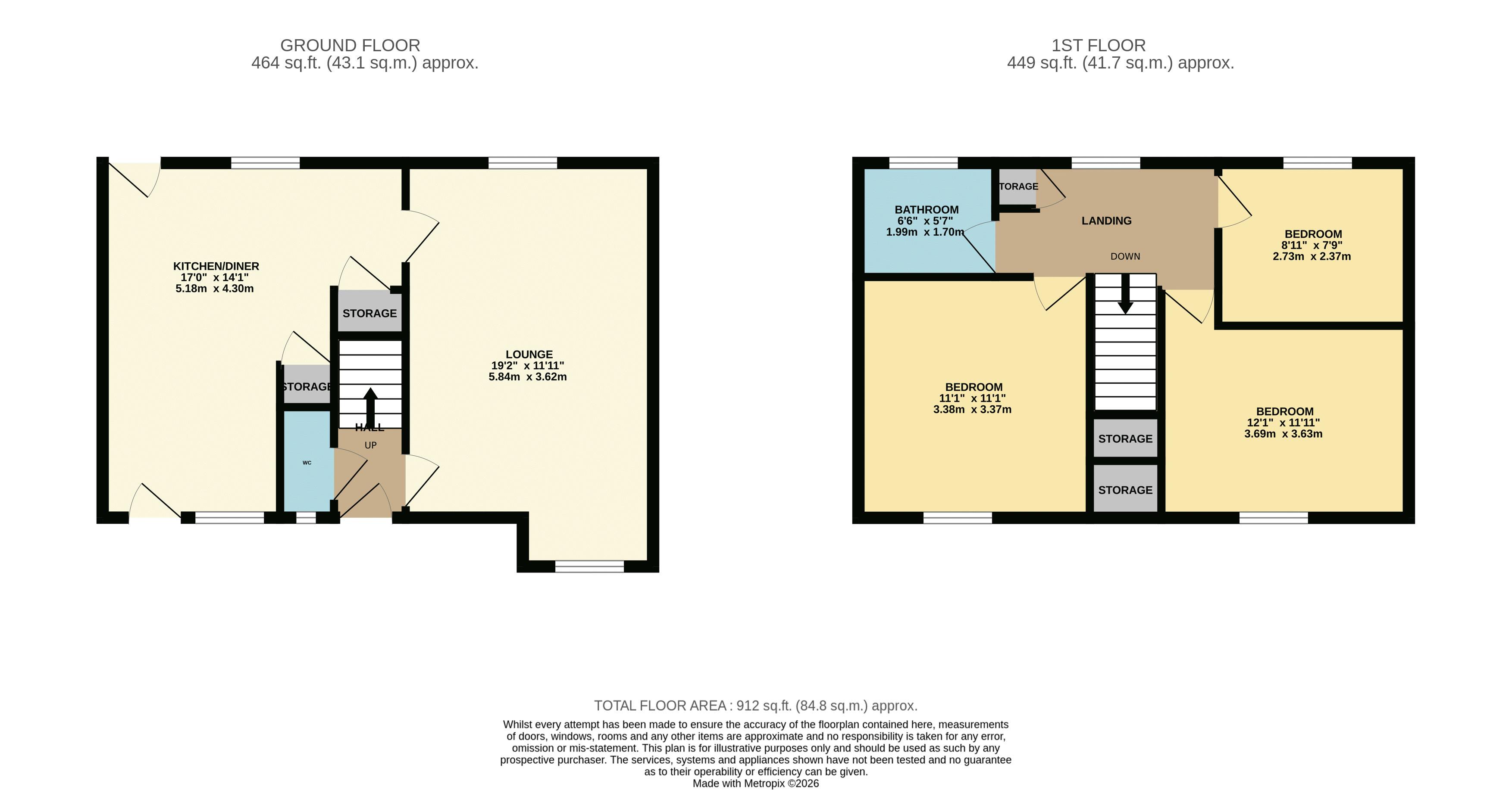 141, Trinity Road, Hertford Heath floorplan