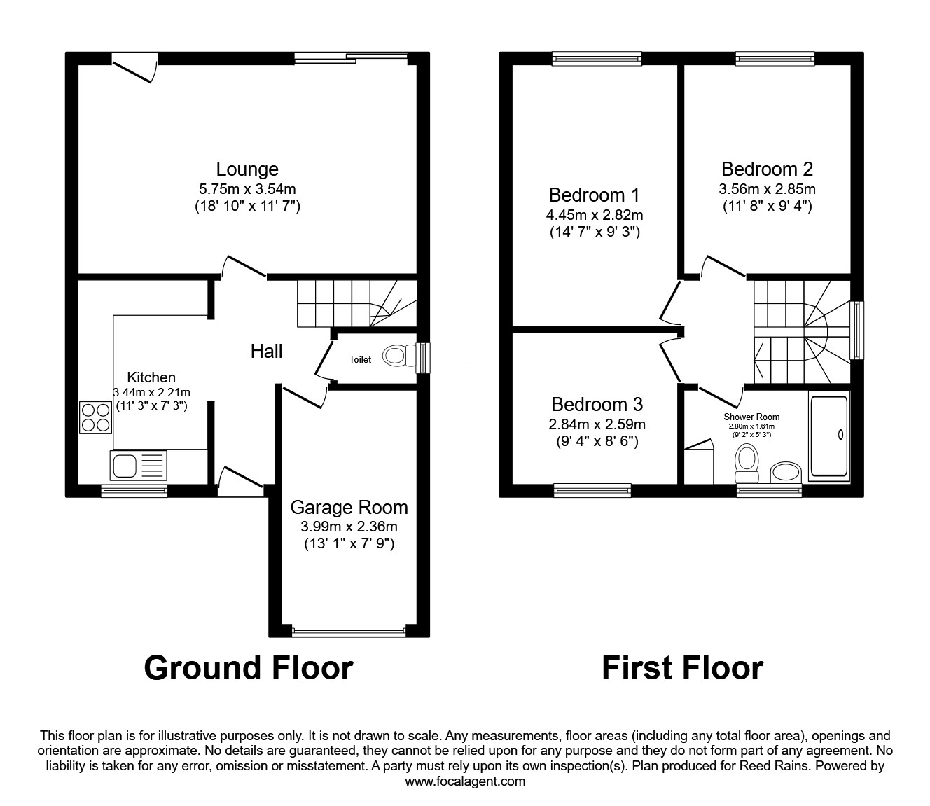 15, Bishops Court, Stafford floorplan