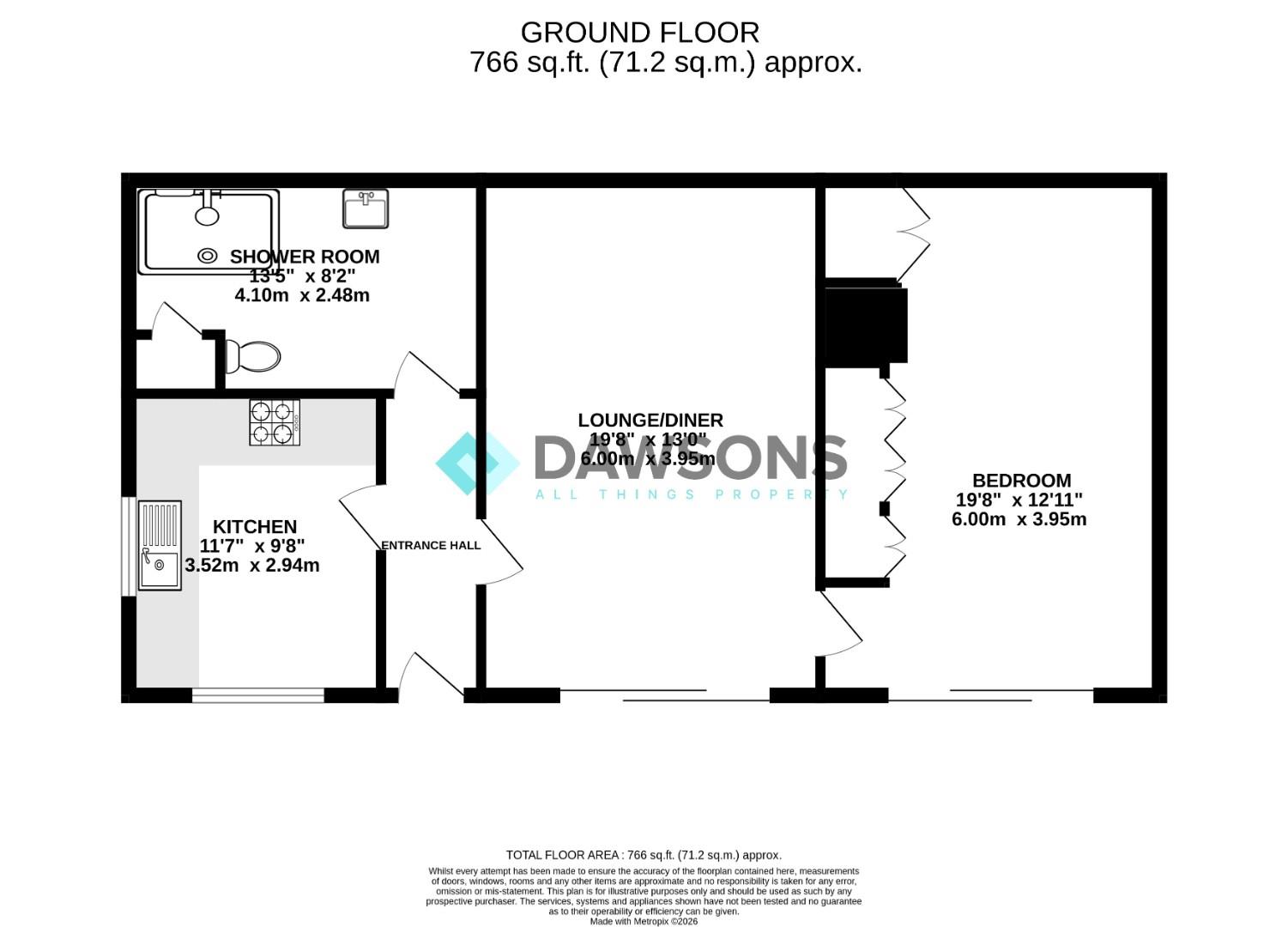 40 Greenslade, Langland Road, Swansea floorplan