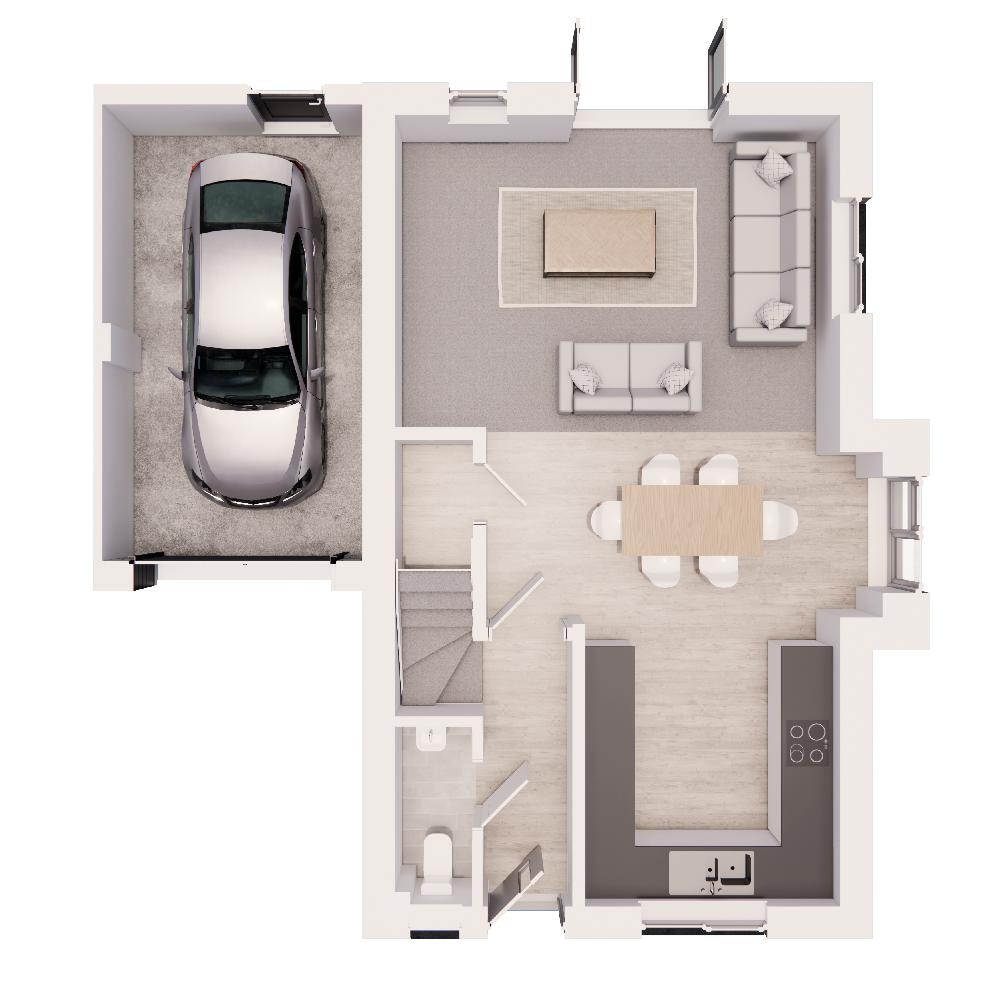 Plot 20 - THE BURRATOR,, Long Close, Barnstaple floorplan