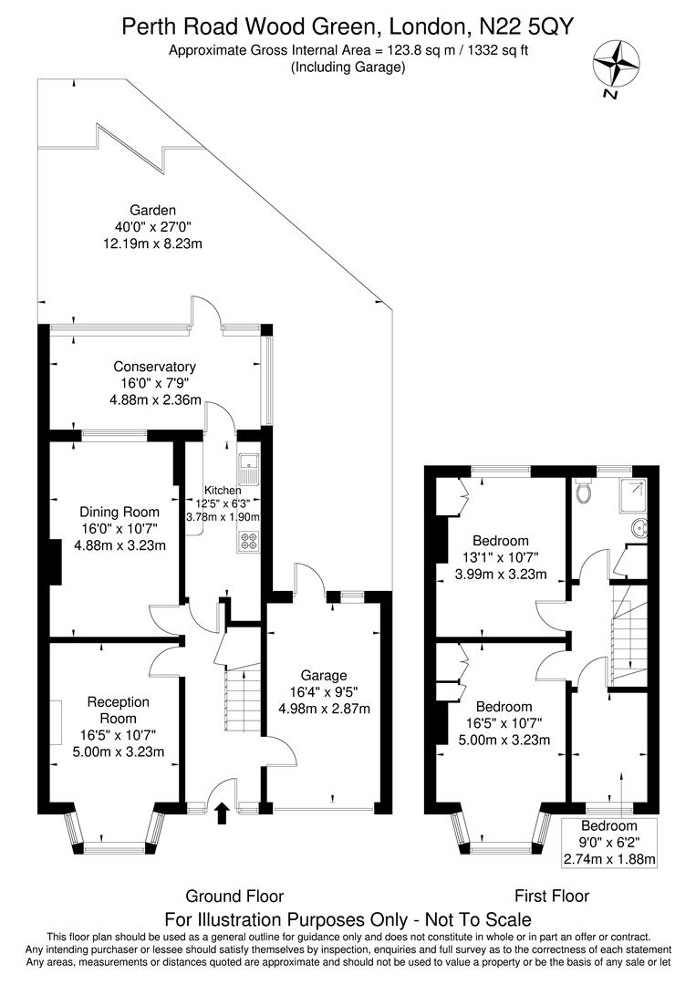 38, Perth Road, London floorplan