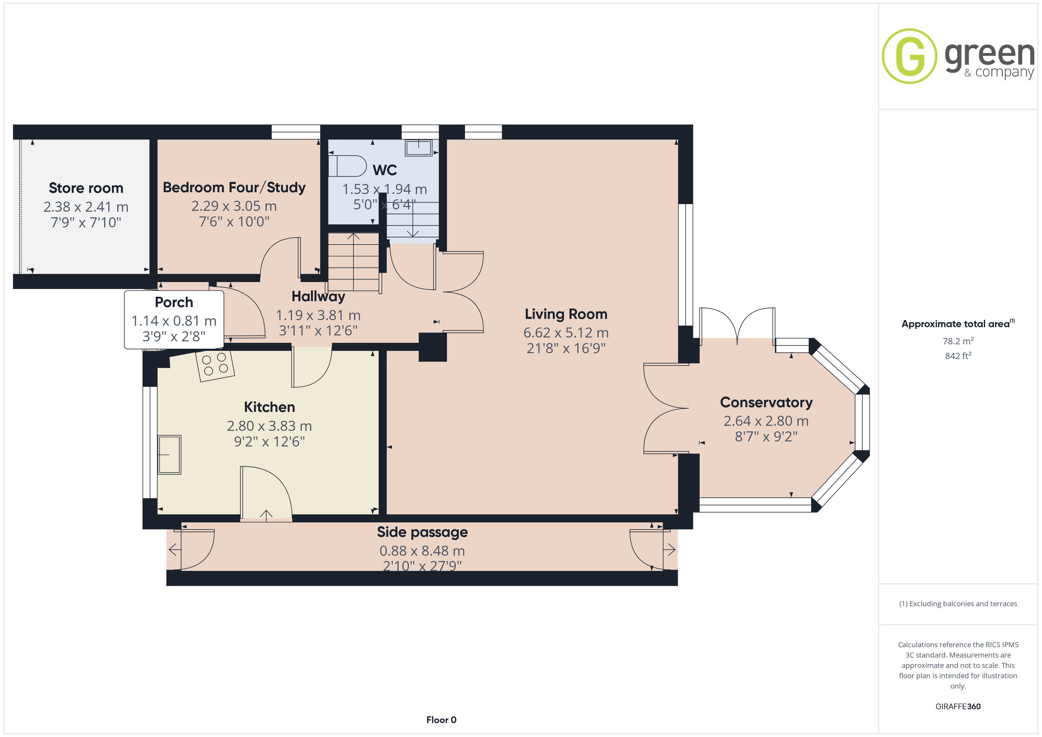103, Queslett Road, Birmingham floorplan