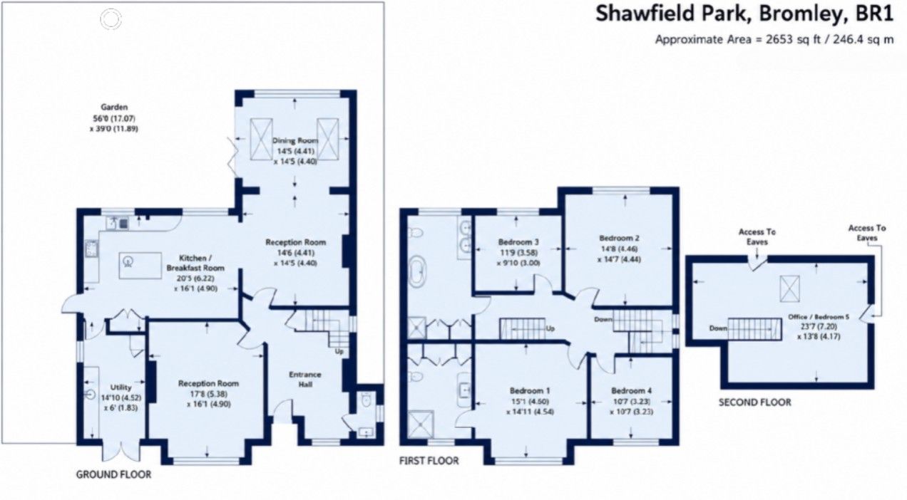 51, Shawfield Park, Bromley floorplan