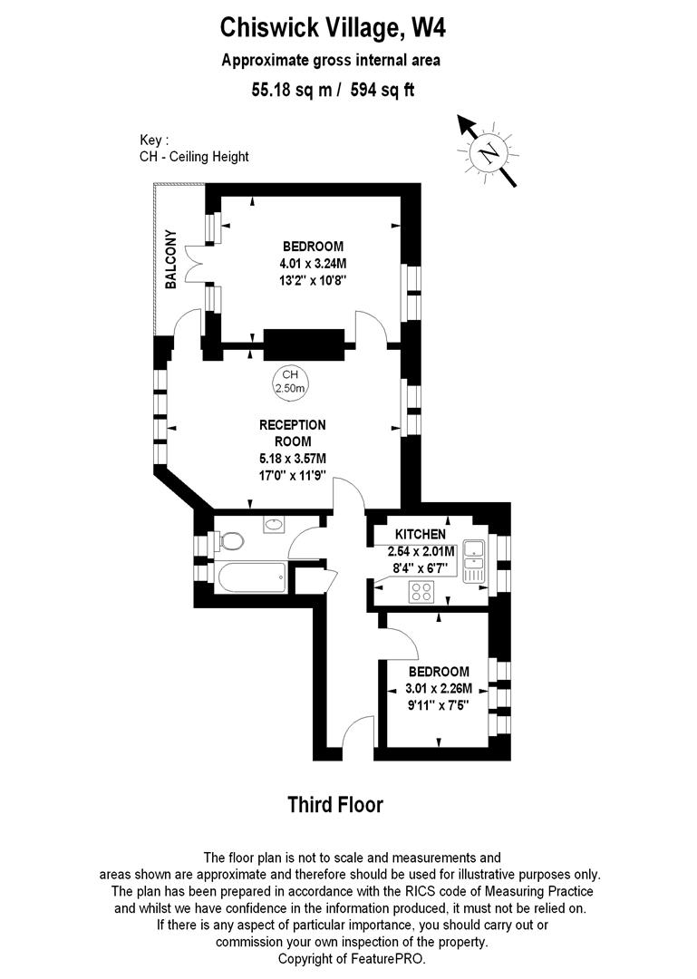 15, Chiswick Village, London floorplan