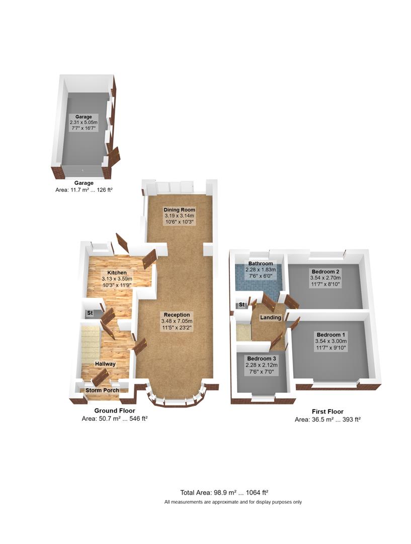 37, Bullwell Crescent, Waltham Cross floorplan