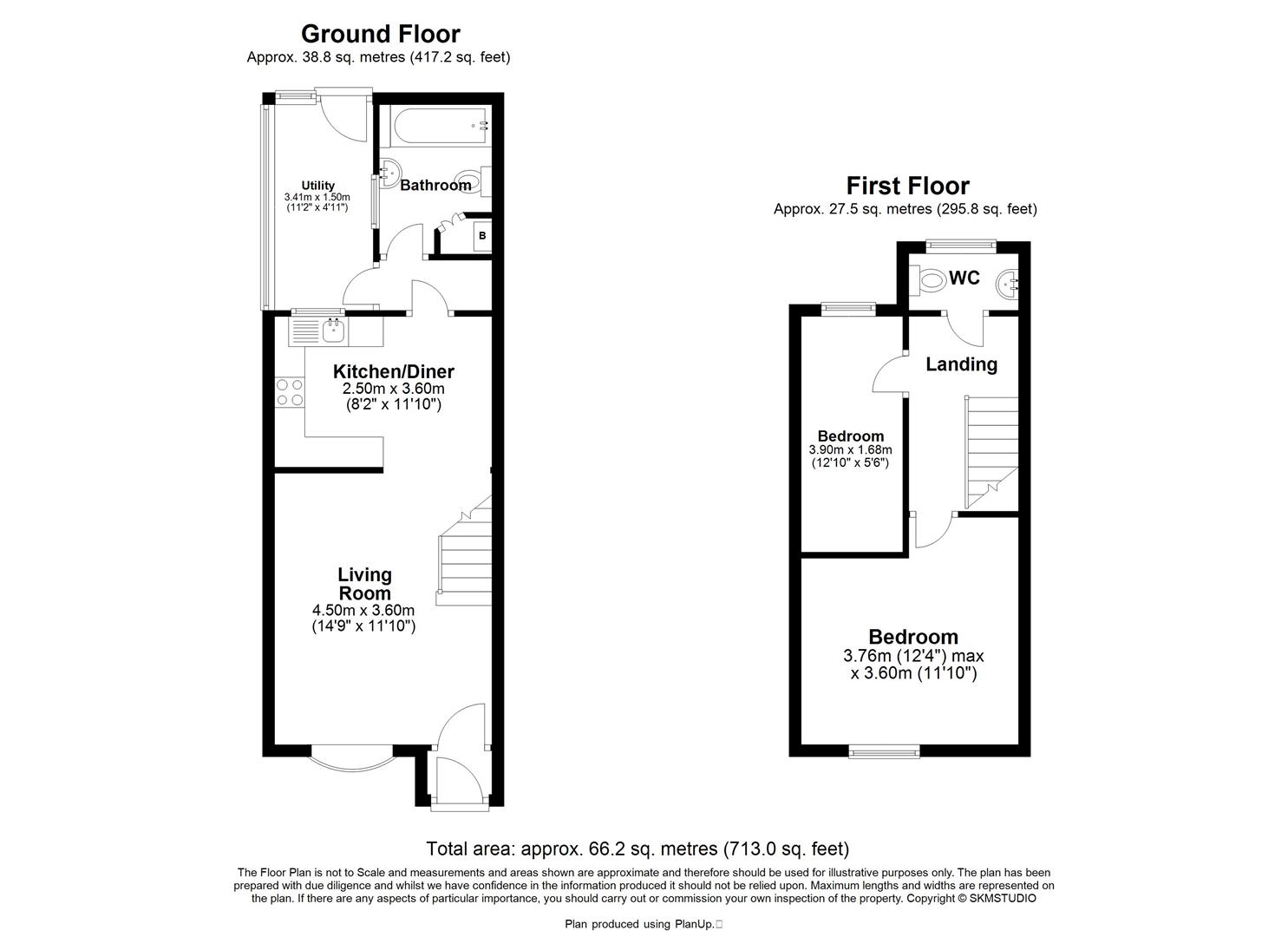266, New Road, Croxley Green floorplan