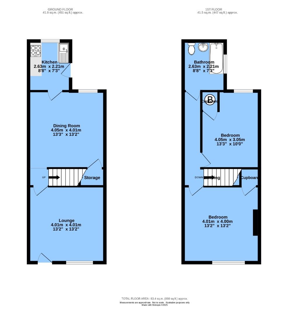 22, Chapel Road, Chesterfield floorplan