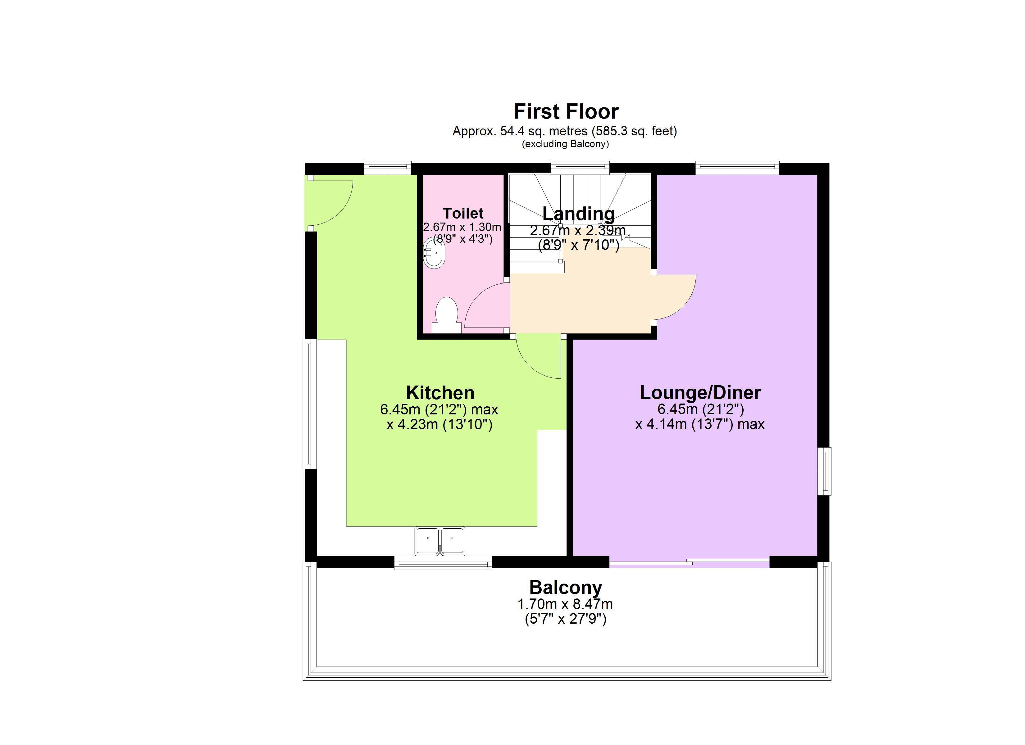 The River House 73-75, Old Ferry Road, Saltash floorplan