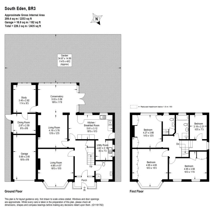 19, South Eden Park Road, Beckenham floorplan