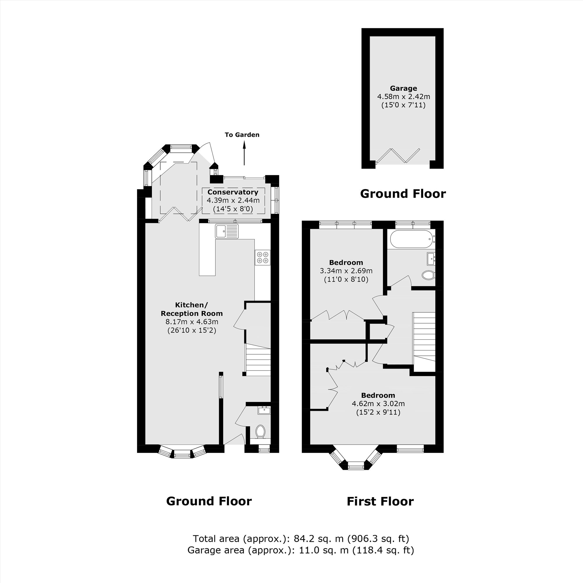 10, Chatsworth Place, Teddington floorplan