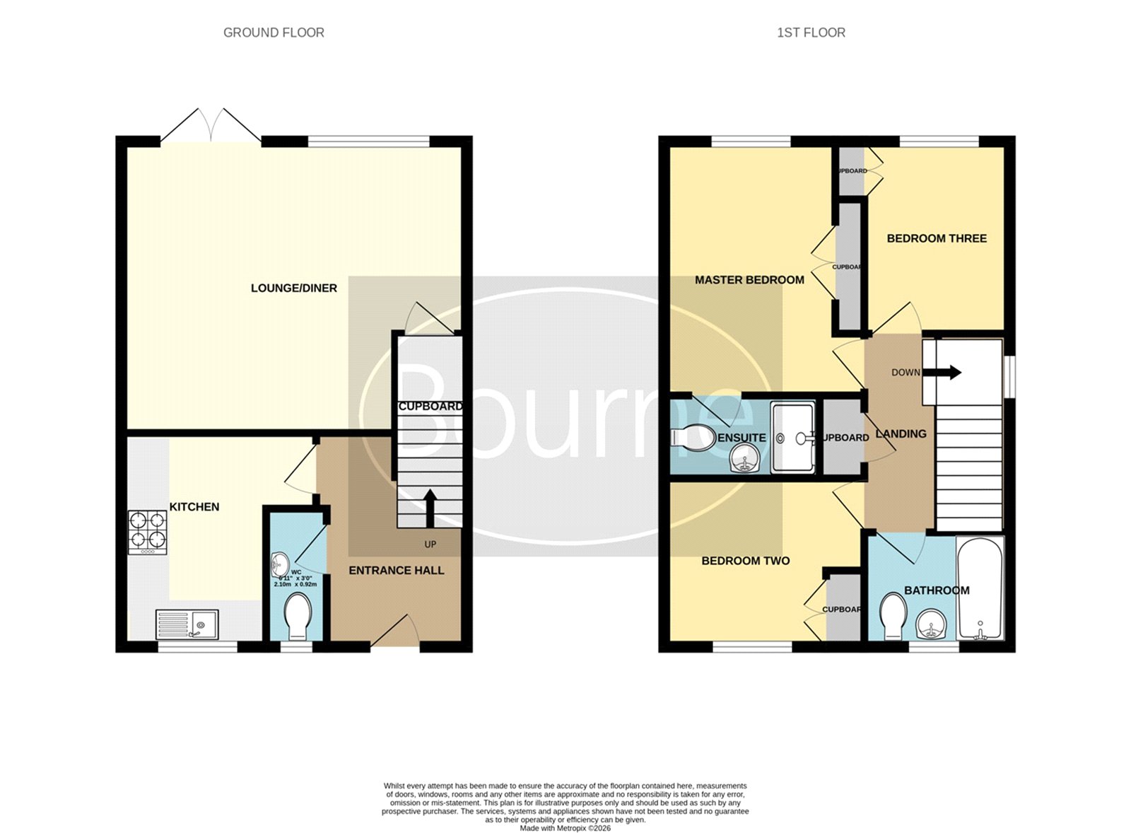 3, Barncroft, Farnham floorplan