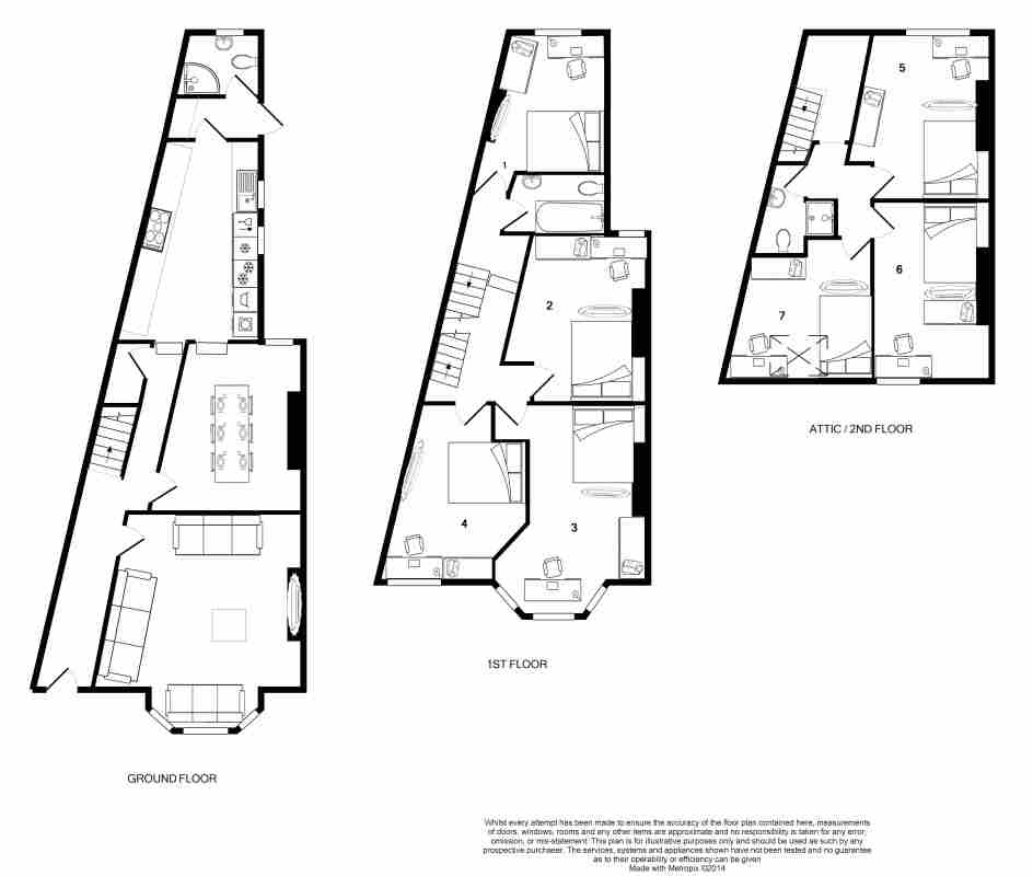 1, Booth Avenue, Manchester floorplan