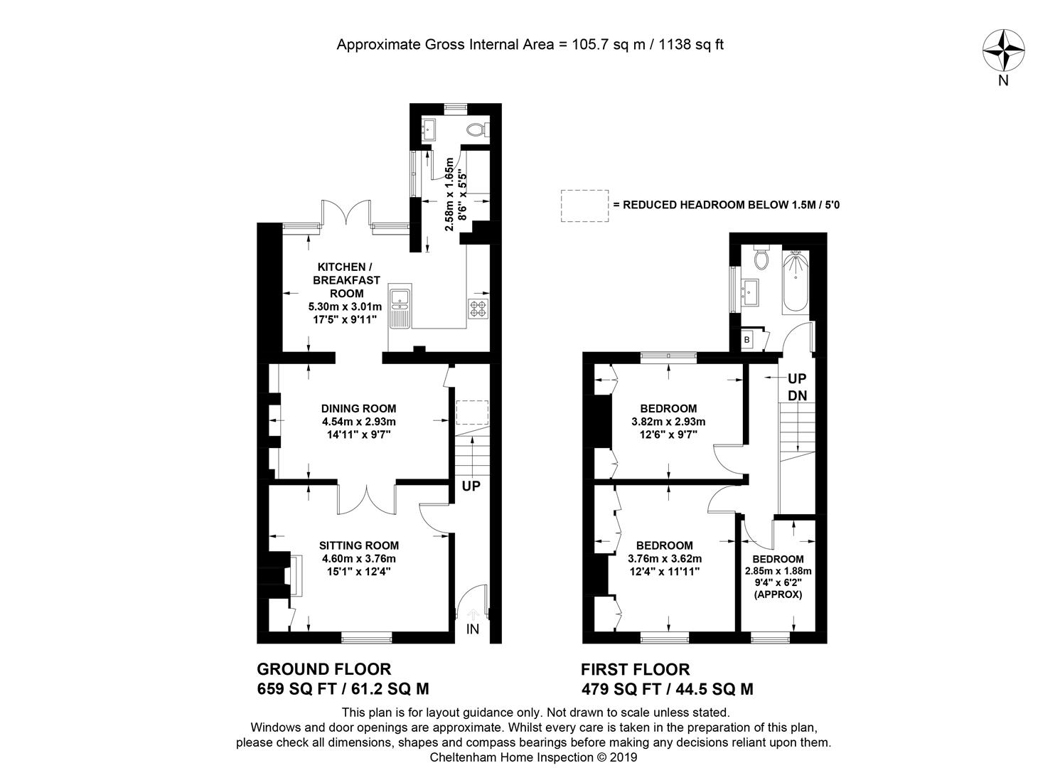 3 Bedrooms Town house for sale in Francis Street, Leckhampton, Cheltenham GL53