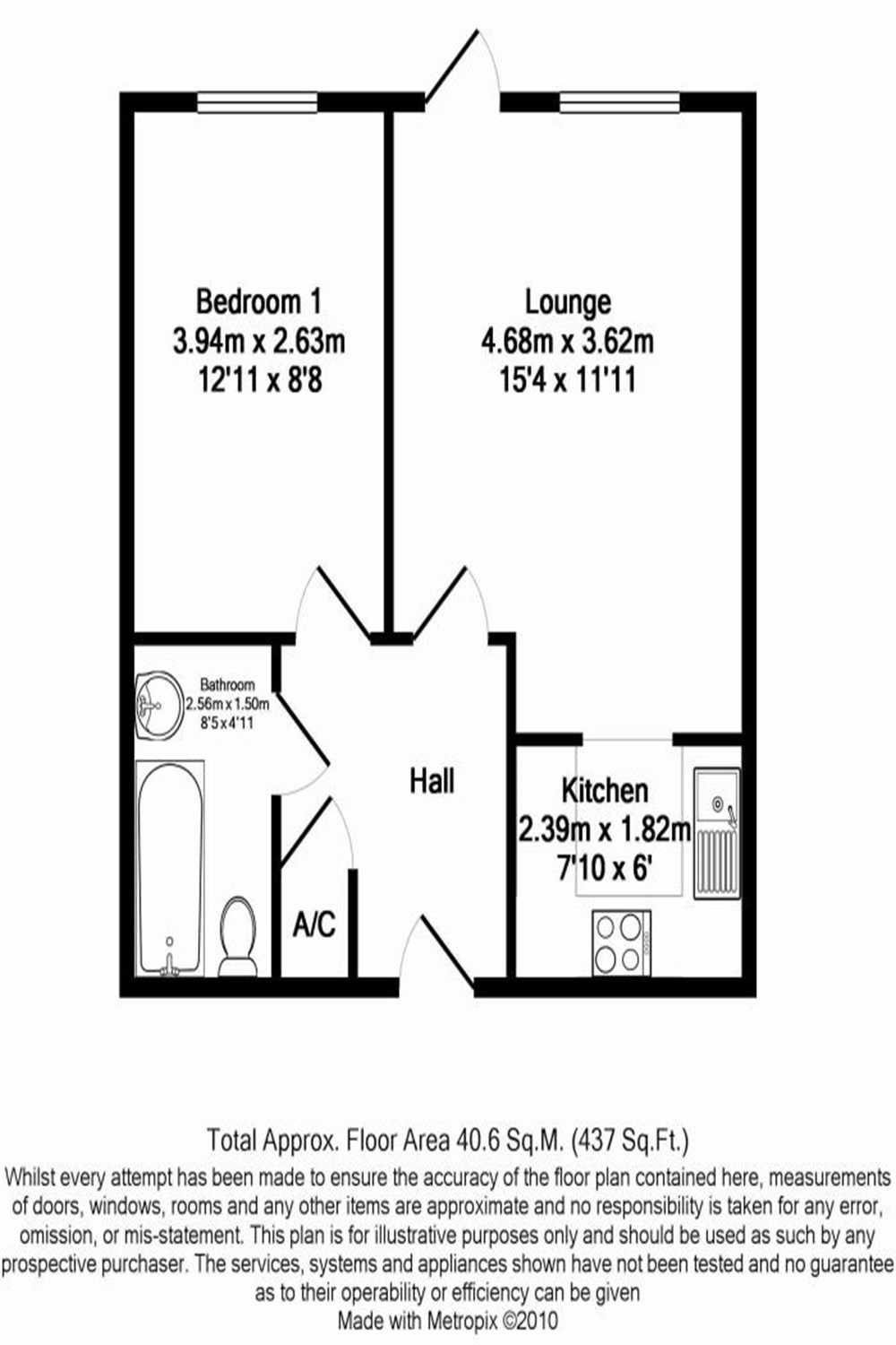 7, Penfold Court, Sutton Road, Oxford floorplan