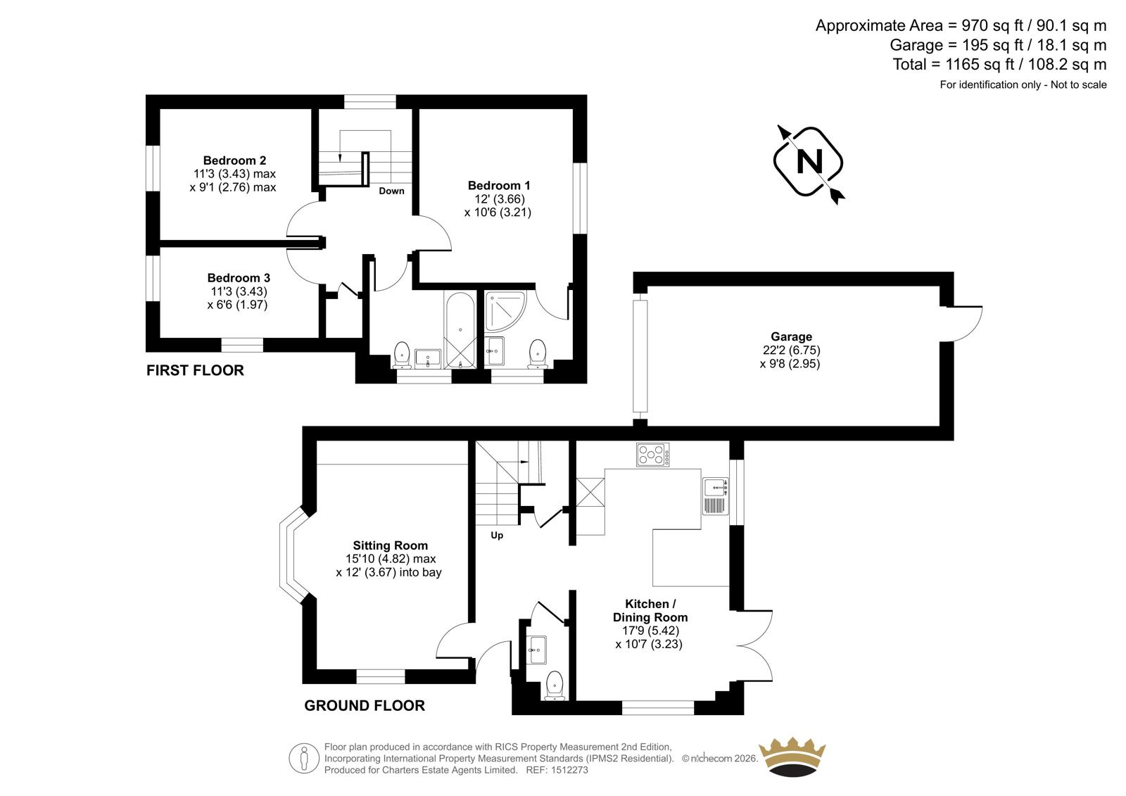5, Blackberry Drive, Eastleigh floorplan