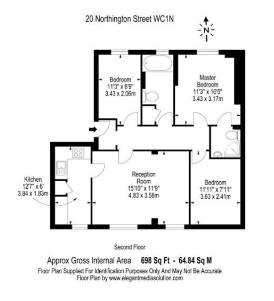 CFH-C, Copperfield House, 20 Northington Street, London, WC1N 2NW, London floorplan