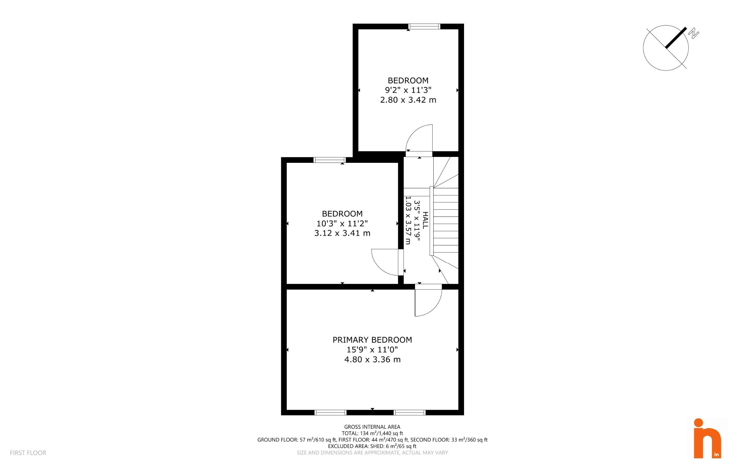 4 Carlton Road, London floorplan