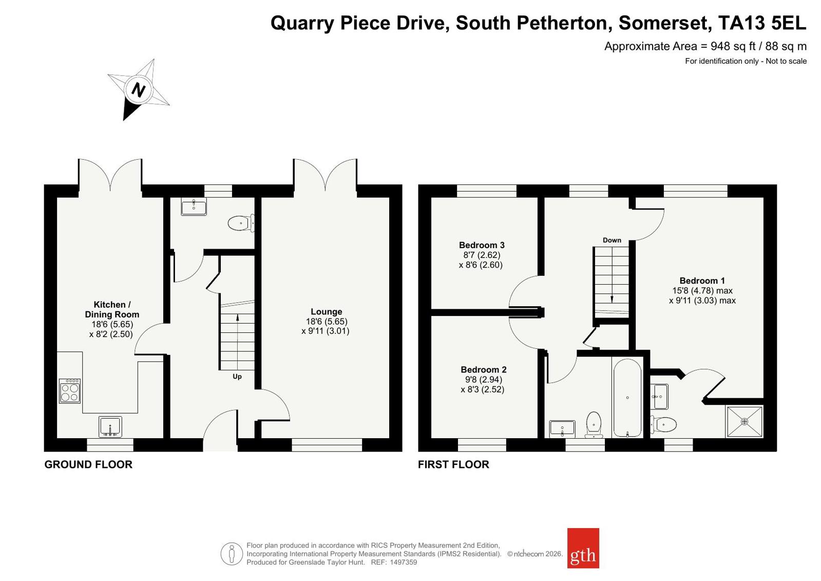 12, Quarry Piece Drive, Somerset floorplan