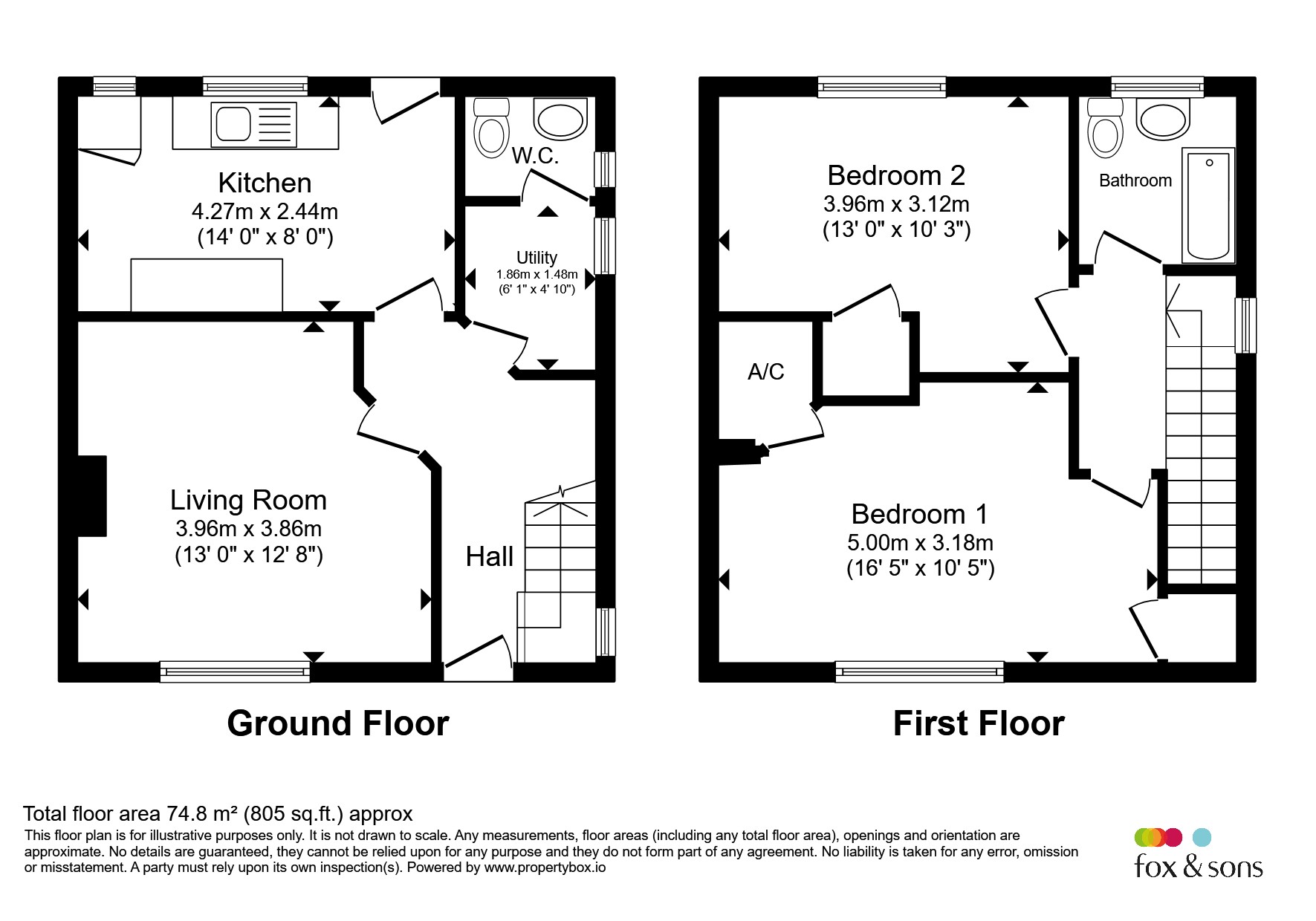 49, Anchor Field, Lewes floorplan