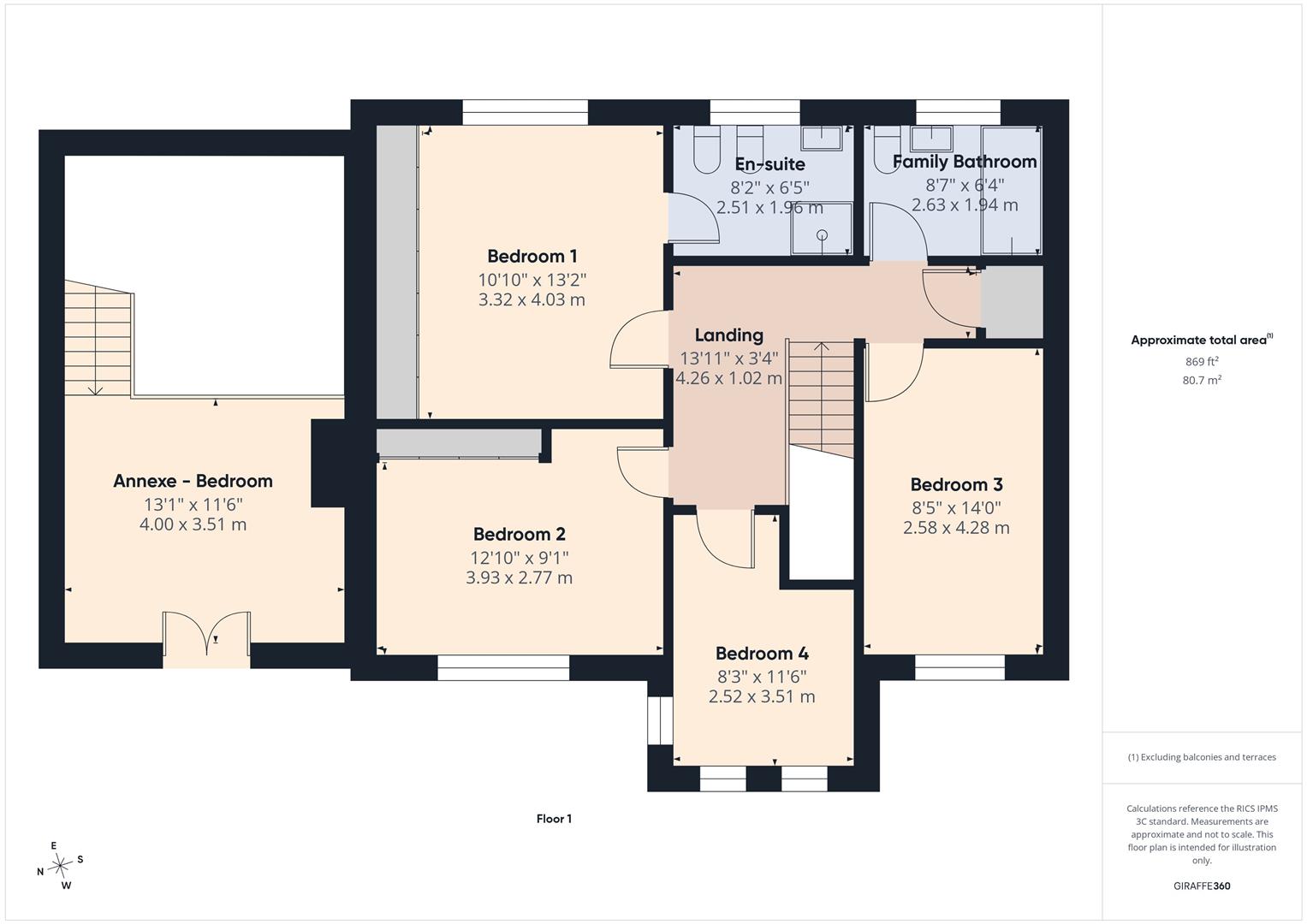9, Forest Gardens, Stamford floorplan